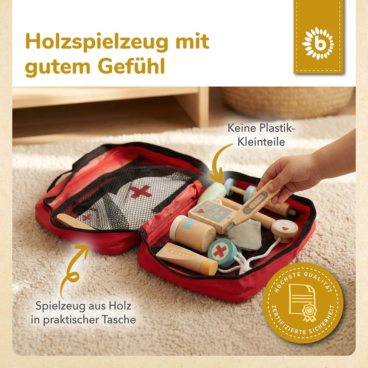 BIECO Doktor-Spielset personalisiert - wunderwunsch