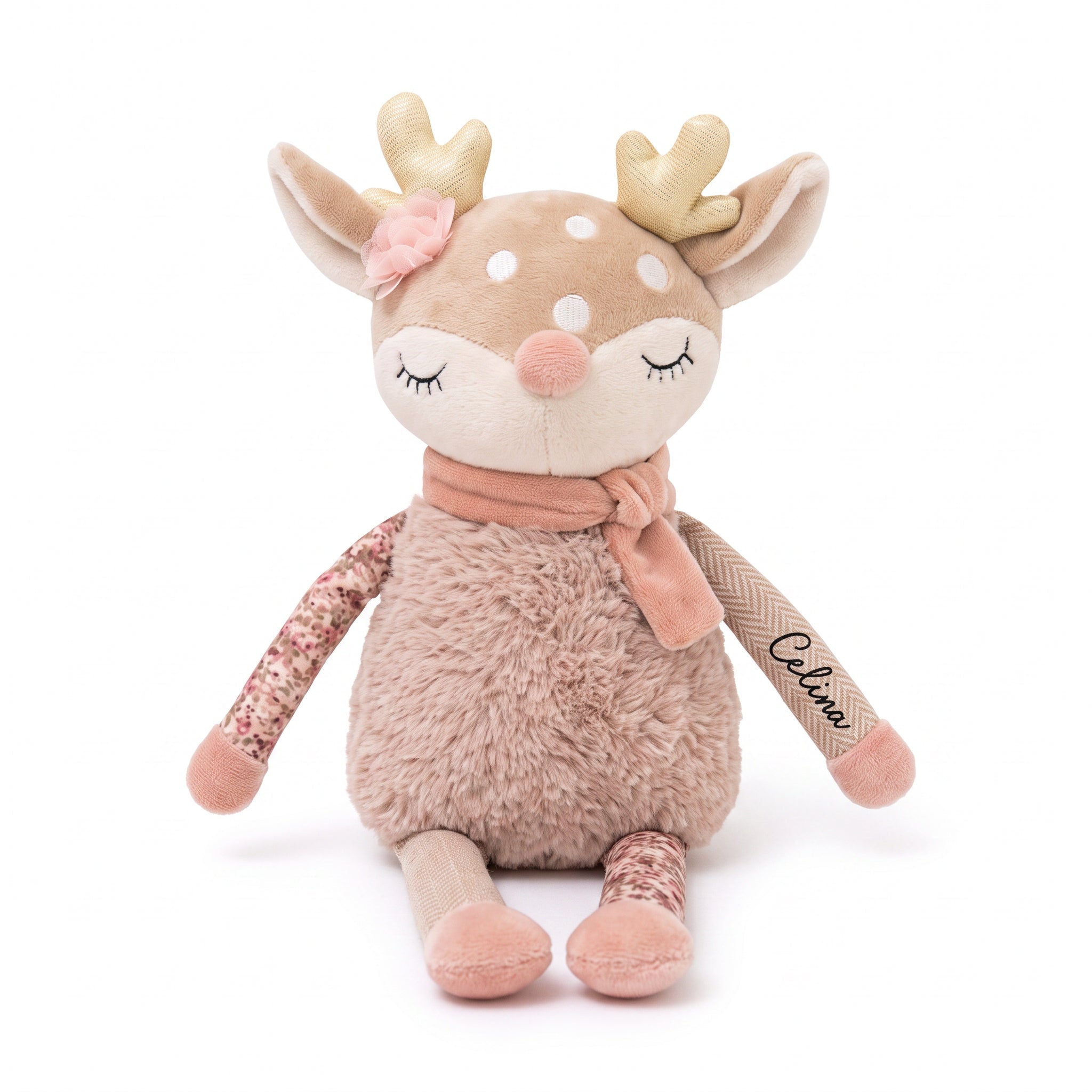 BIECO Großes Kuscheltier Reh personalisiert - wunderwunsch