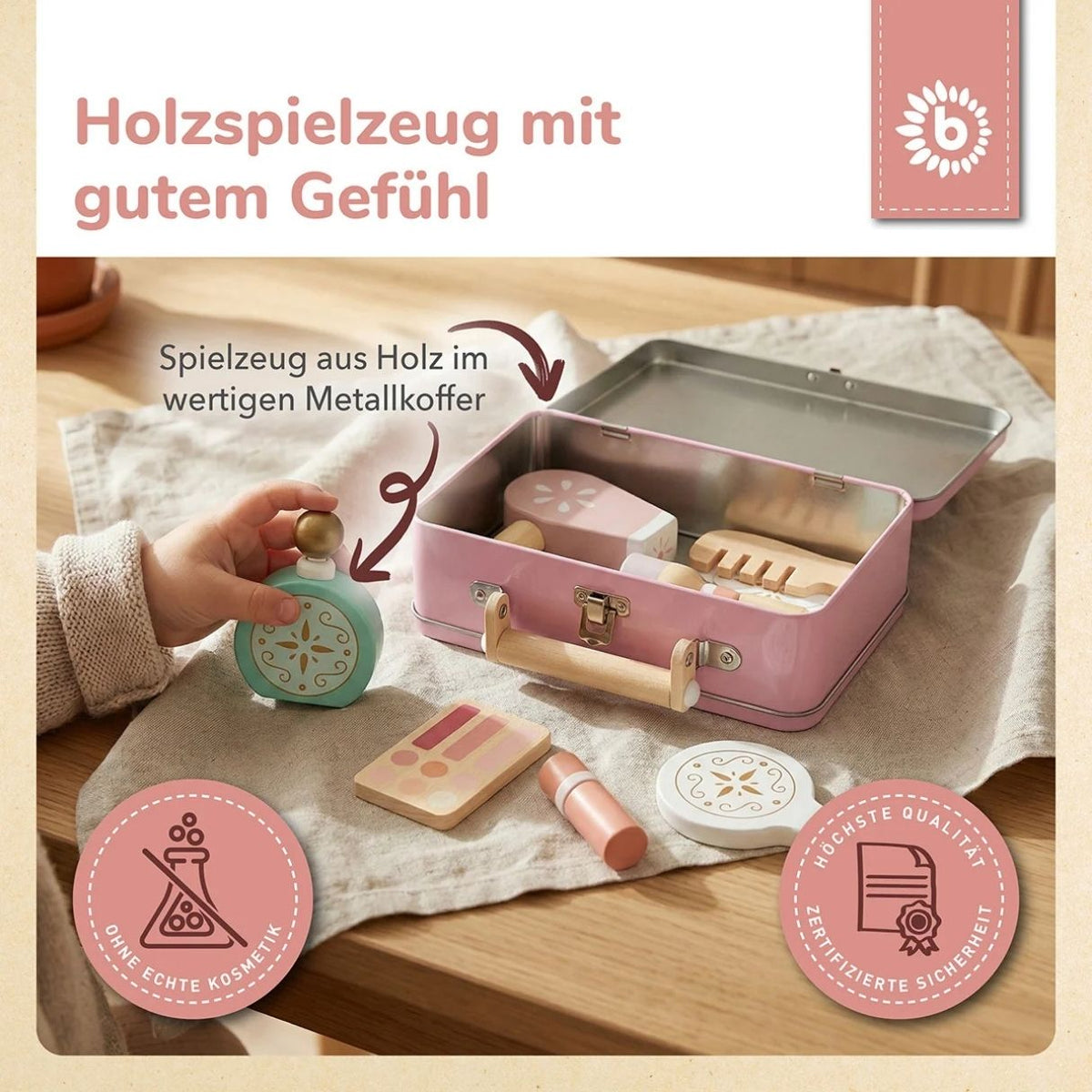 BIECO Kinder Schminkkoffer personalisiert - wunderwunsch