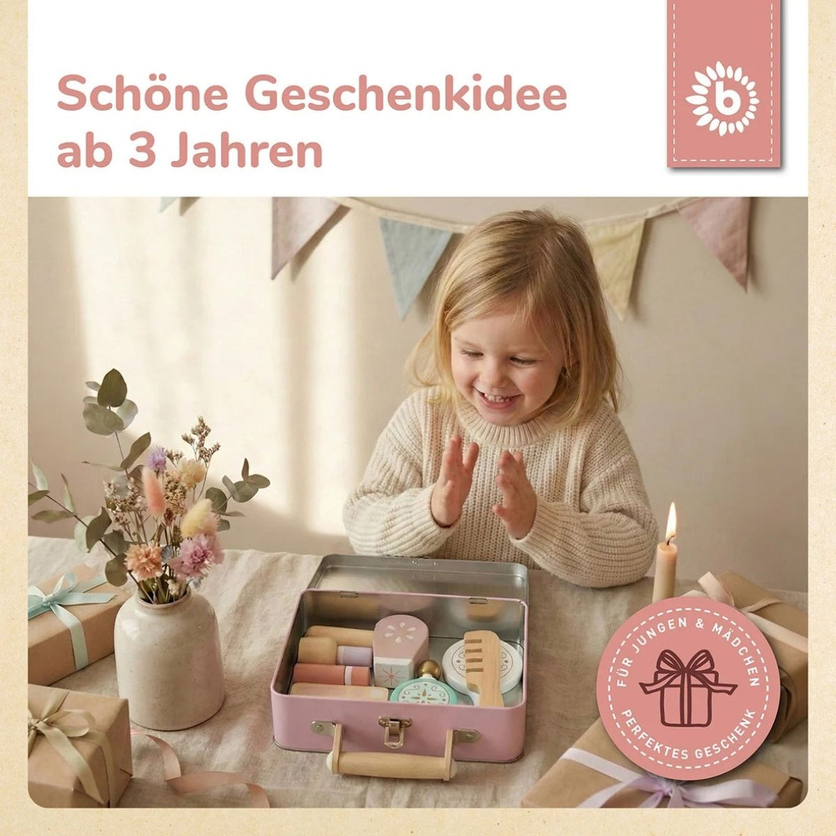 BIECO Kinder Schminkkoffer personalisiert - wunderwunsch