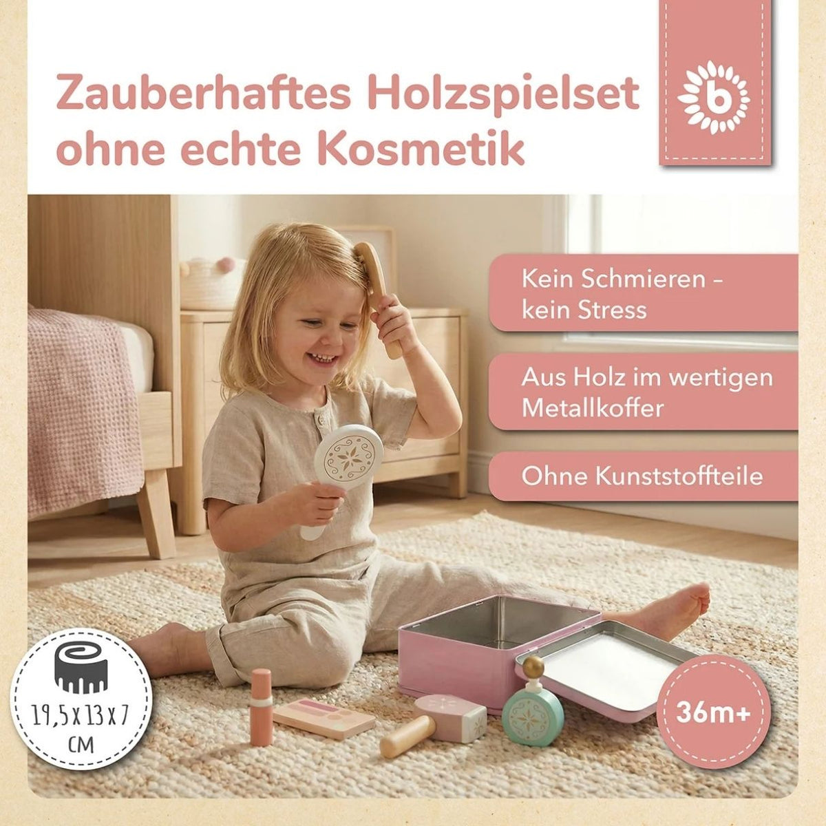 BIECO Kinder Schminkkoffer personalisiert - wunderwunsch