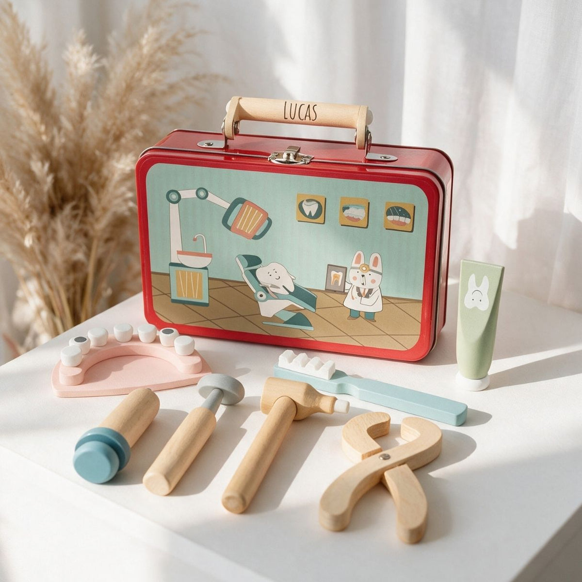 BIECO Kinder Zahnarztkoffer personalisiert - wunderwunsch