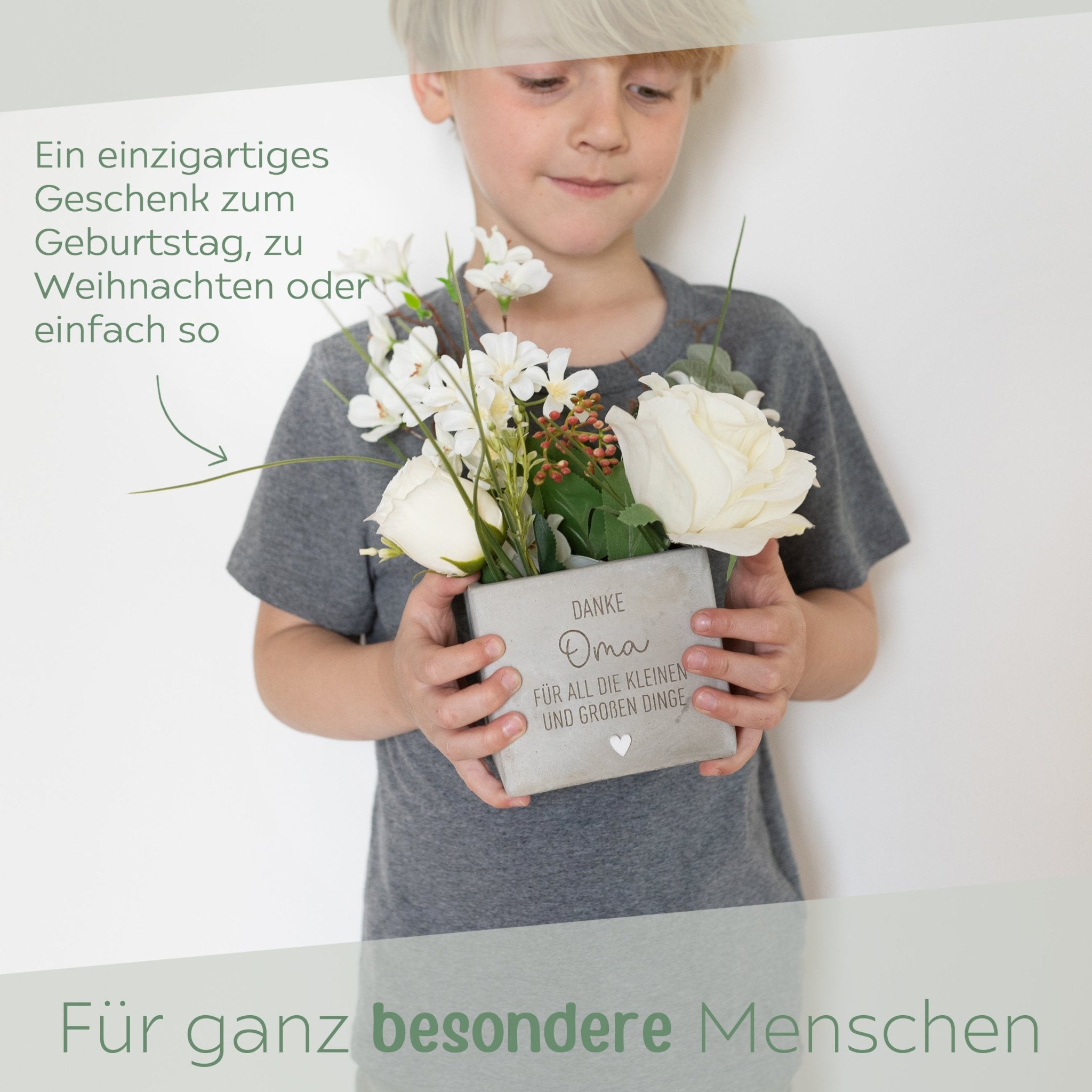 Blumentopf - Danke, für all die kleinen und großen Dinge - wunderwunsch
