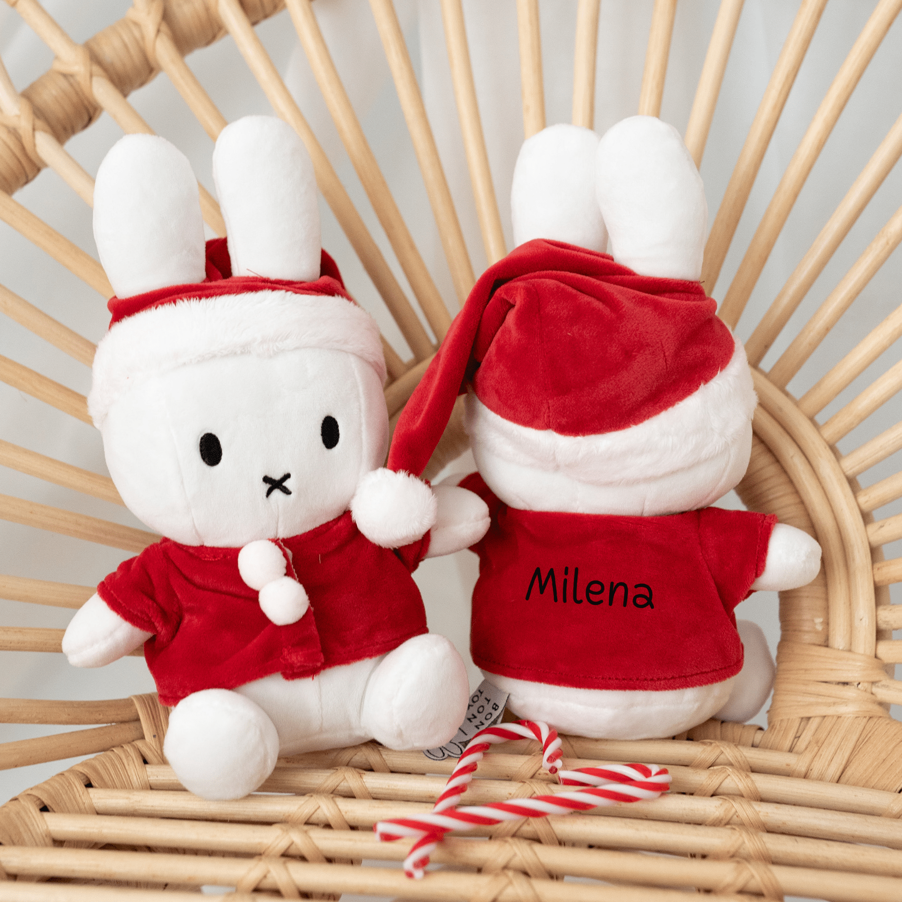 BON TON TOYS Miffy Weihnachten Kuscheltier Hase - wunderwunsch