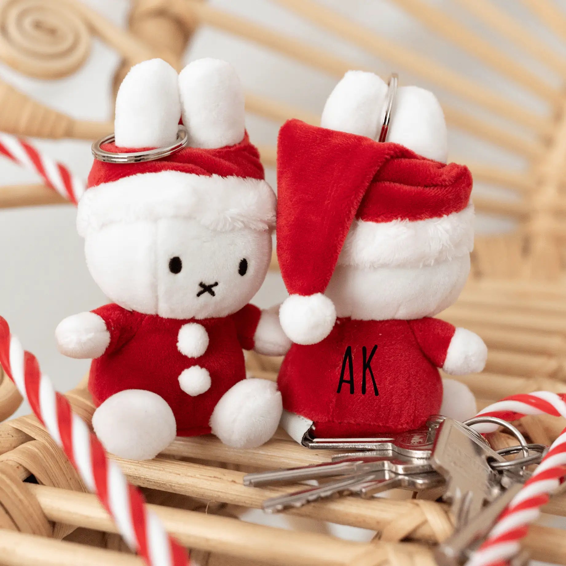 BON TON TOYS Miffy Weihnachten Schlüsselanhänger - wunderwunsch