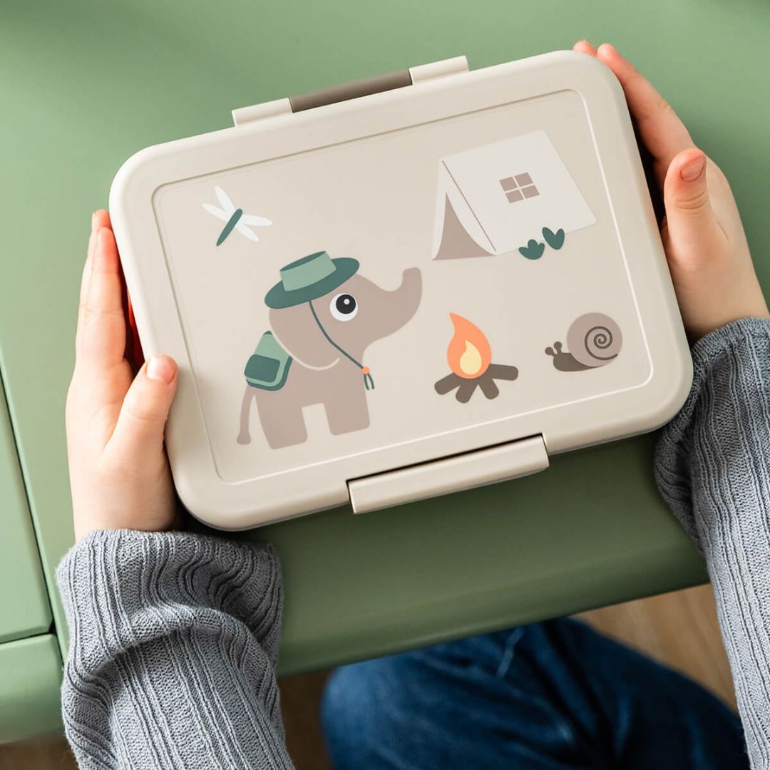 DONEBYDEER Kinder Brotdose personalisiert - Tiny Trails - wunderwunsch