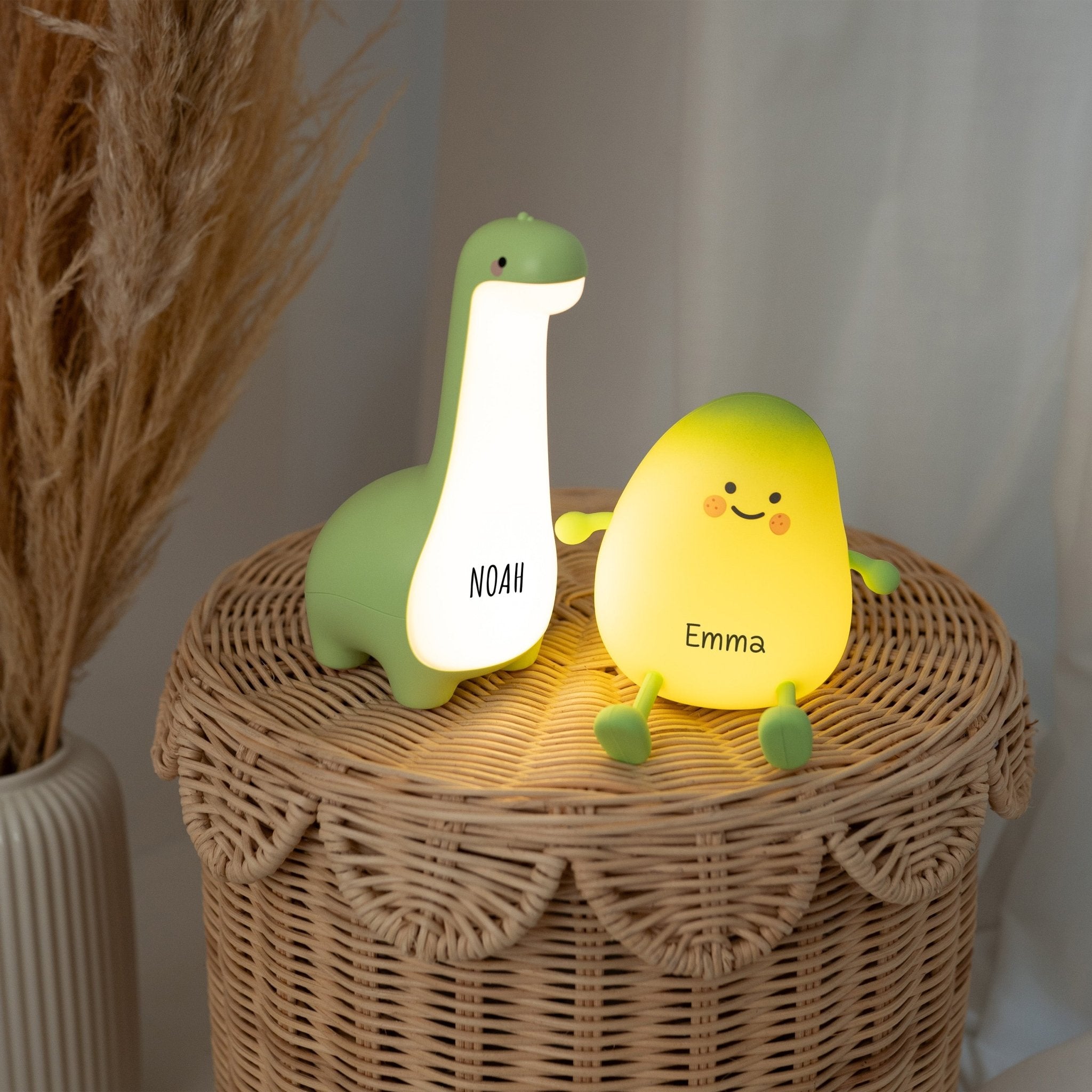 ECO LIGHT Nachtlicht - Dino, Avocado - wunderwunsch
