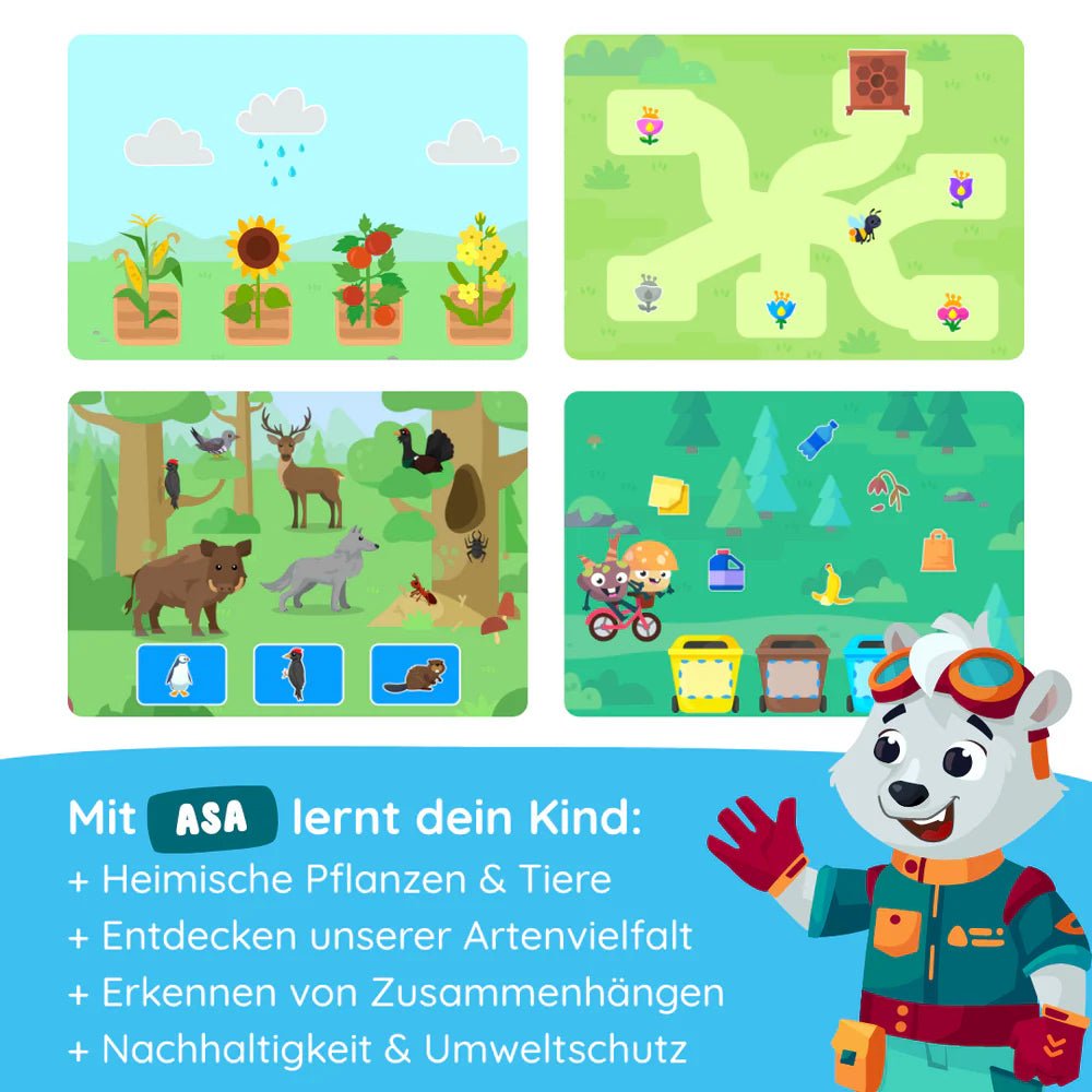 EDURINO Figur Asa - Unsere Natur - wunderwunsch