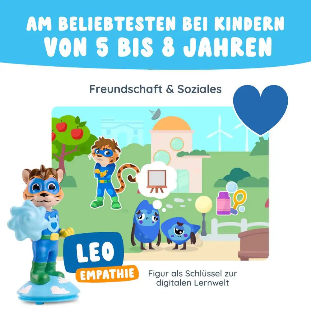 EDURINO Figur Leo - Freundschaft und Soziales - wunderwunsch
