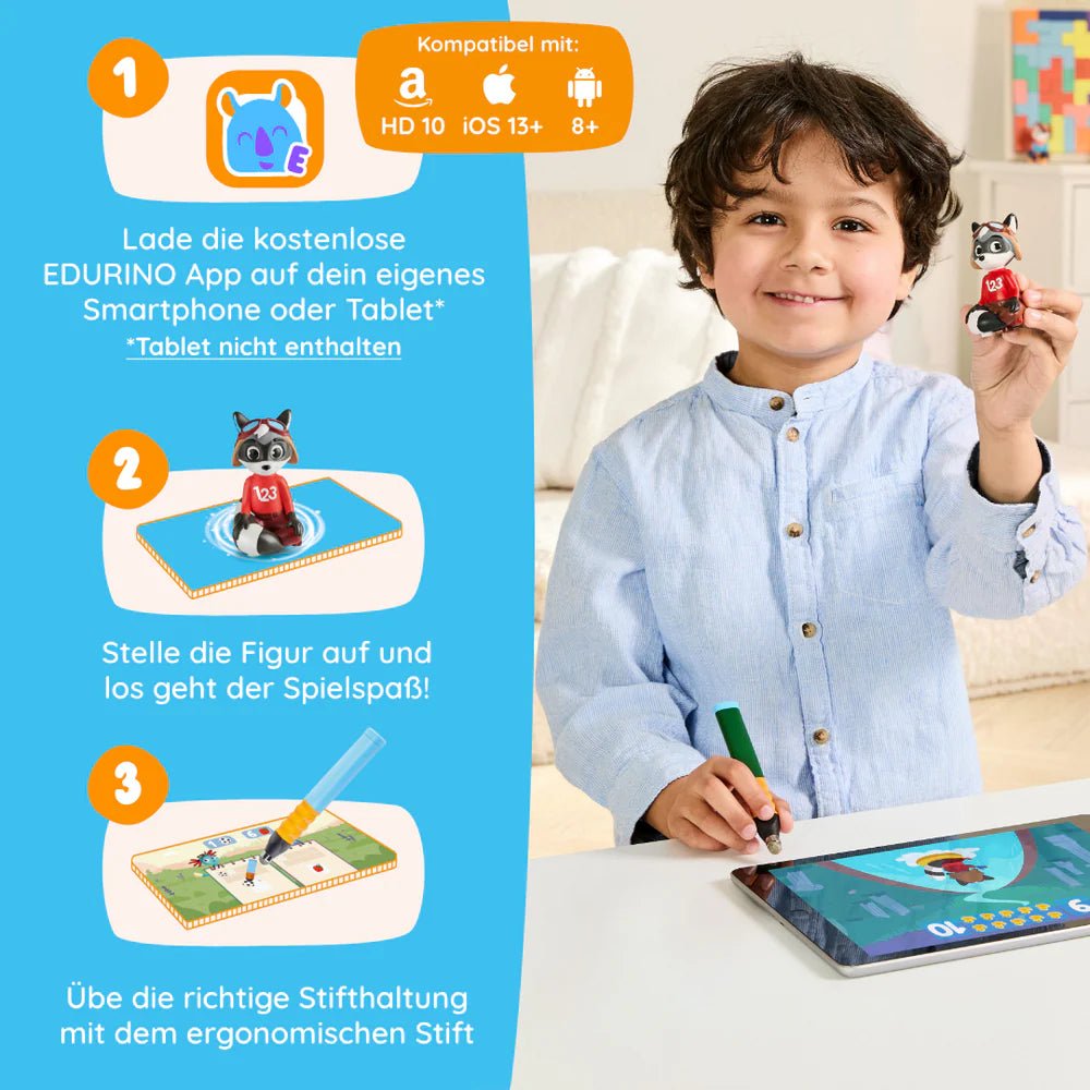 EDURINO Figur Robin - Erstes Rechnen bis 10 - wunderwunsch