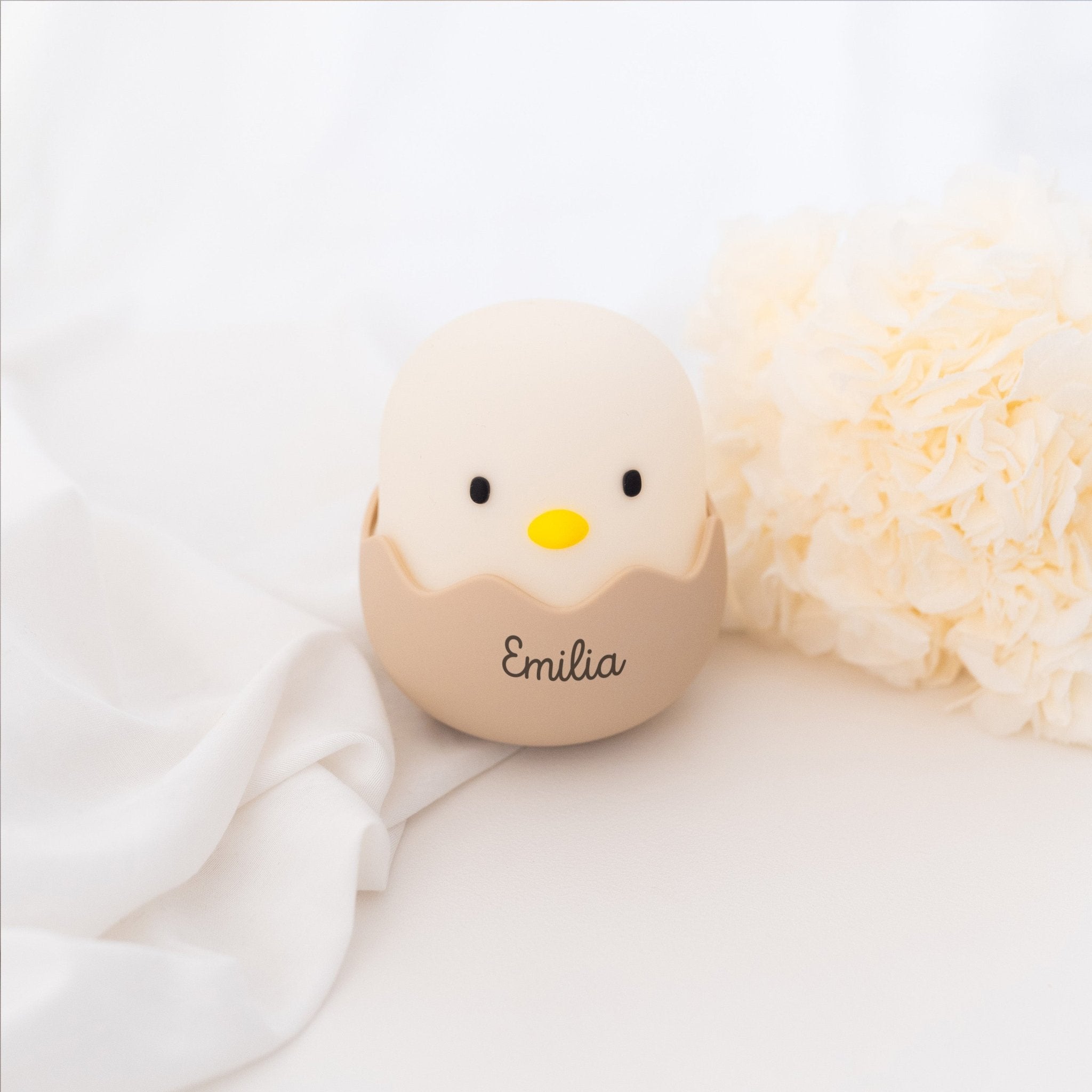 EGGY EGG Nachtlicht personalisiert - Wal, Dino, Küken oder Außerirdischer - wunderwunsch