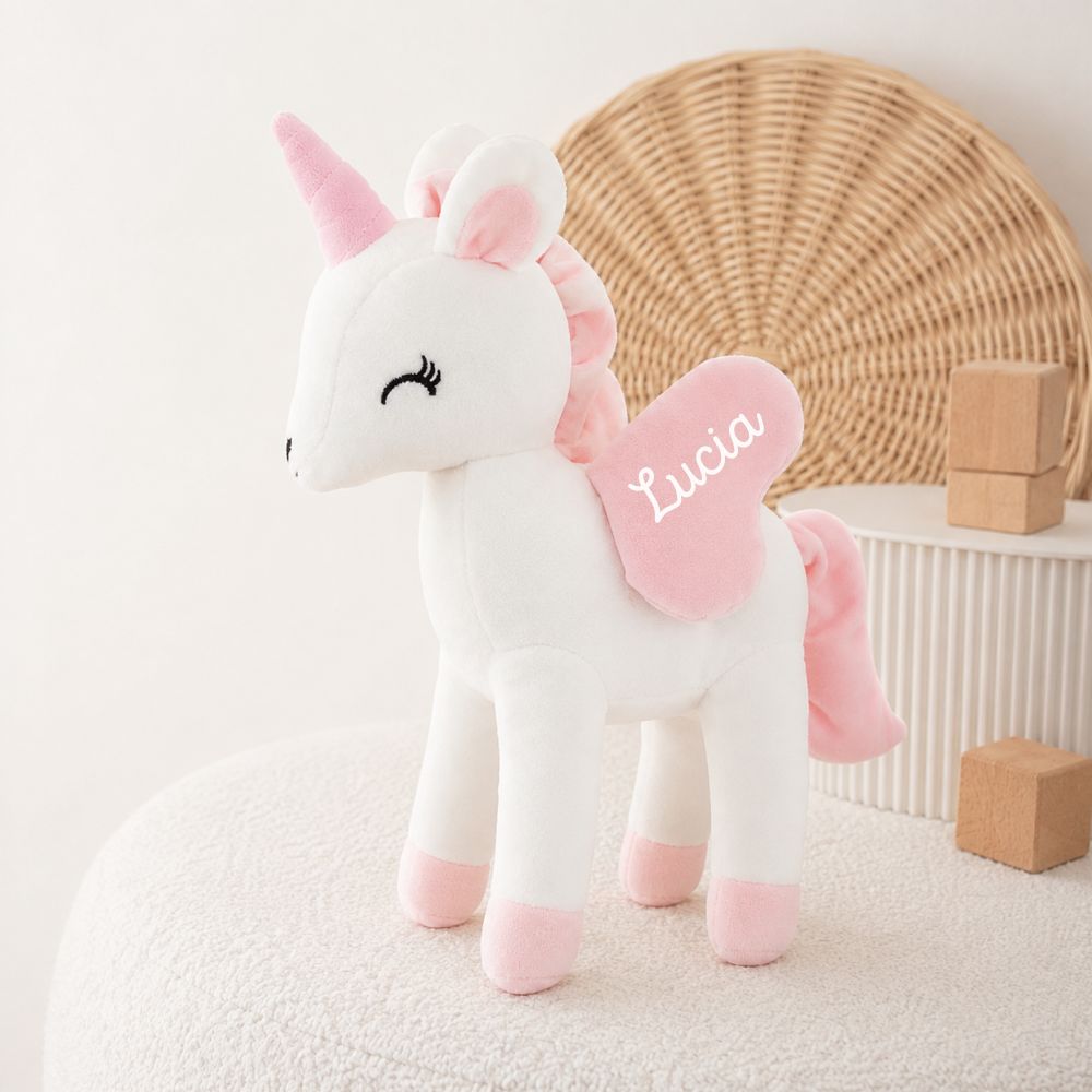 Einhorn Kuscheltier personalisiert - wunderwunsch