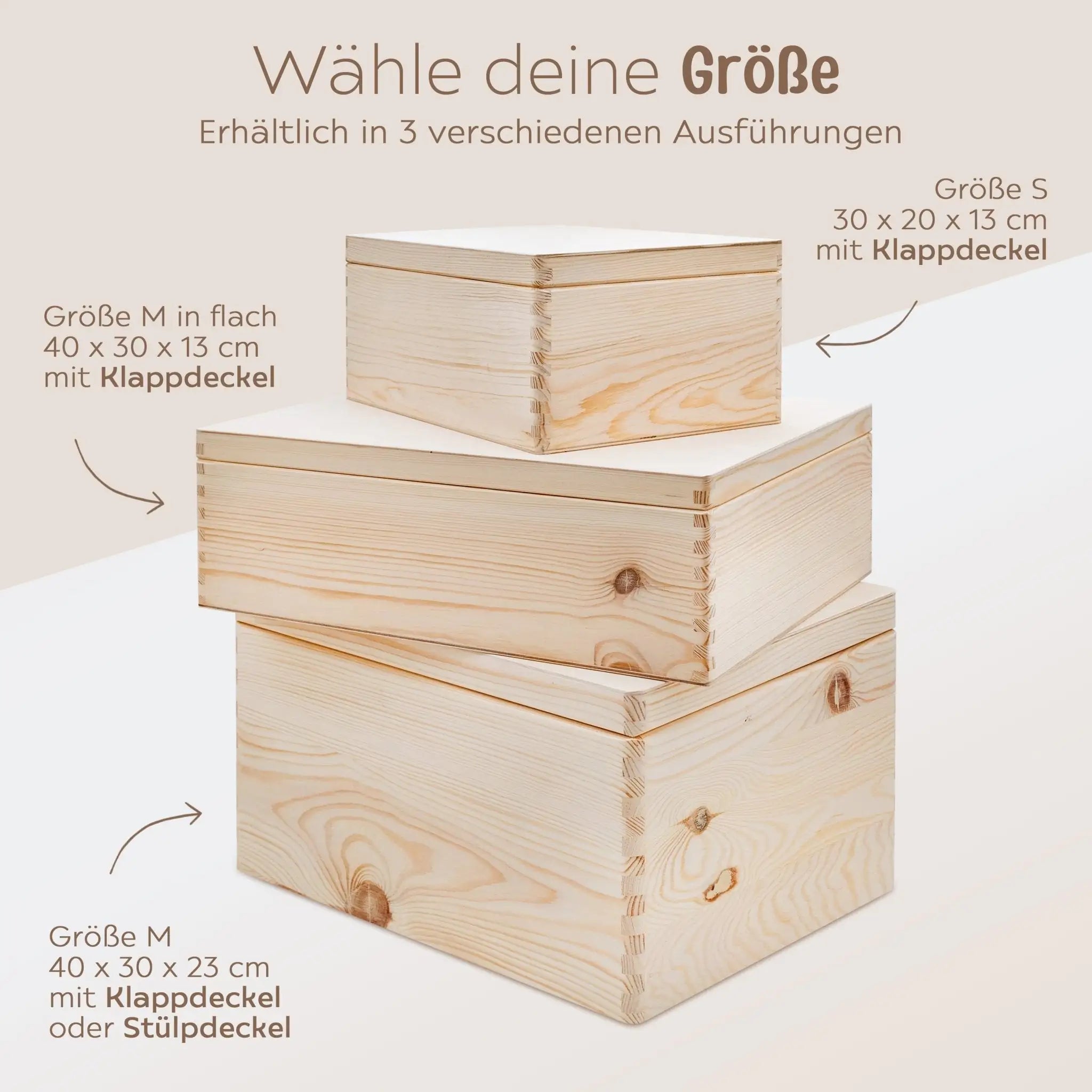 Erinnerungsbox Holz mit Wunschdaten – Regenbogen Boho pastell Aquarell - wunderwunsch