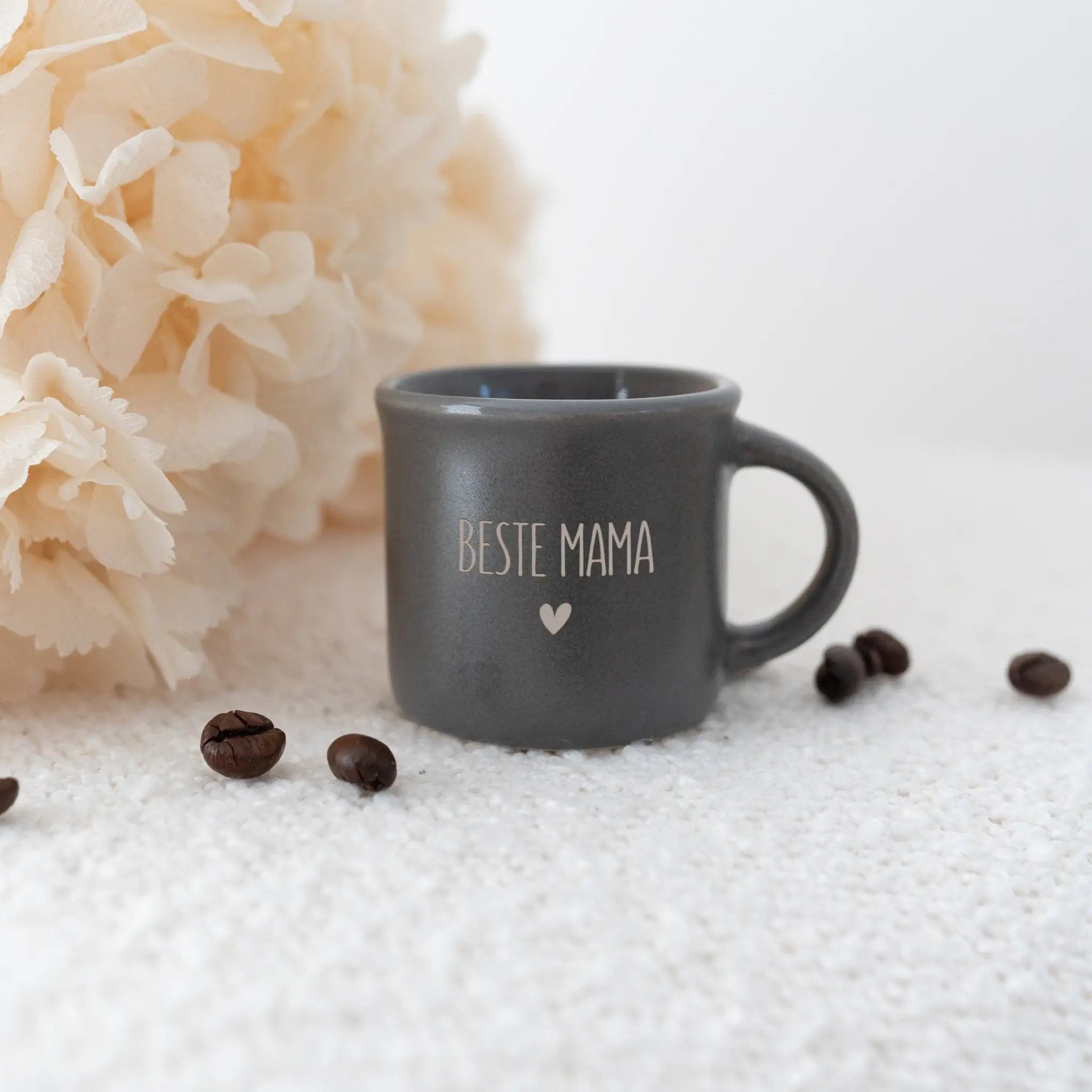 Espresso Tasse Keramik - Name und Herz - wunderwunsch