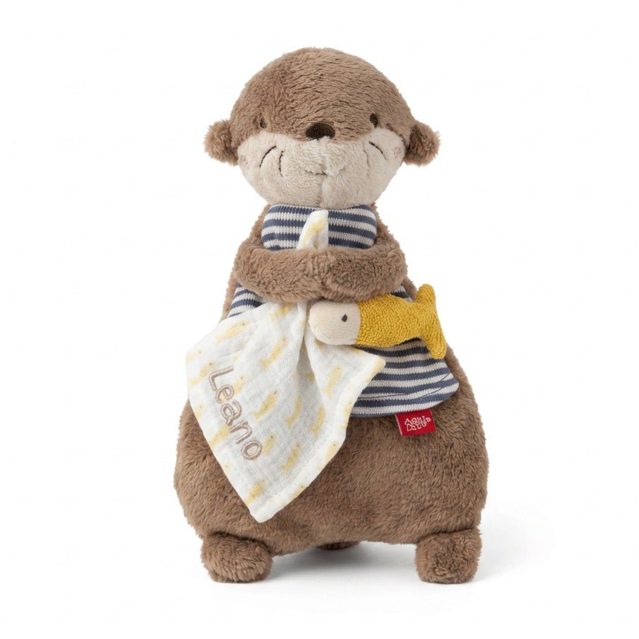 FEHN Kirschkernkissen Otter personalisiert - wunderwunsch