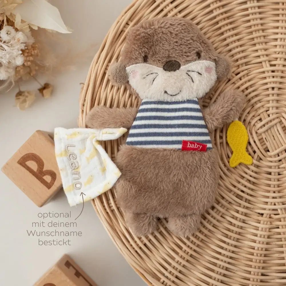 FEHN Knister Otter personalisierbar - wunderwunsch