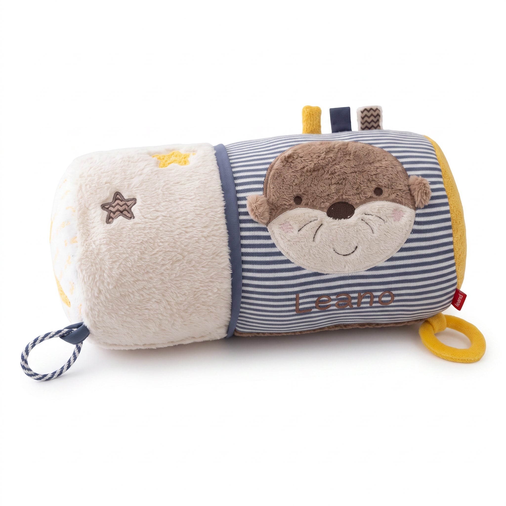 FEHN Krabbelrolle Otter personalisierbar - wunderwunsch