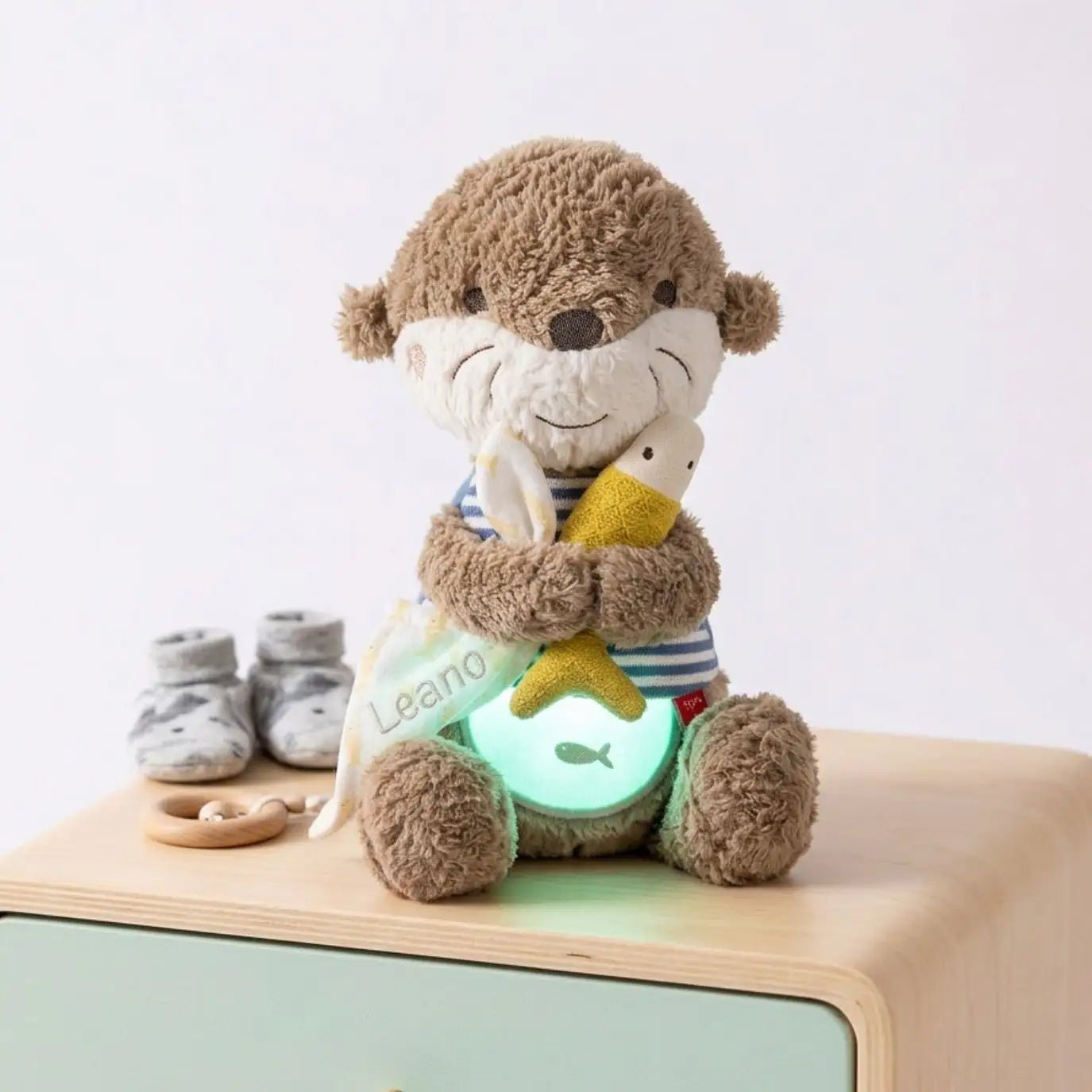 FEHN Schlummerlicht Otter personalisierbar - wunderwunsch