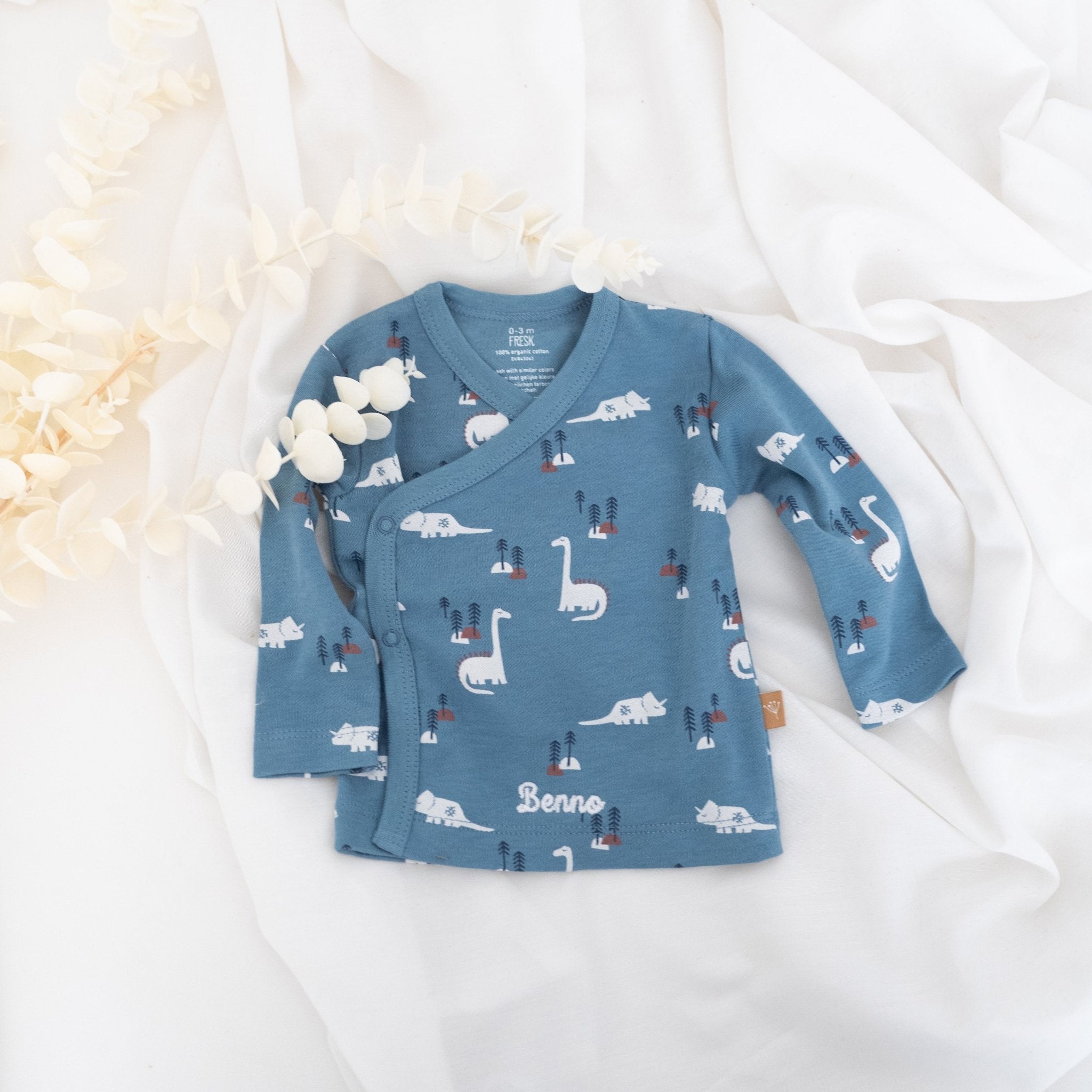 FRESK Bio Wickelshirt für Babys personalisiert - wunderwunsch