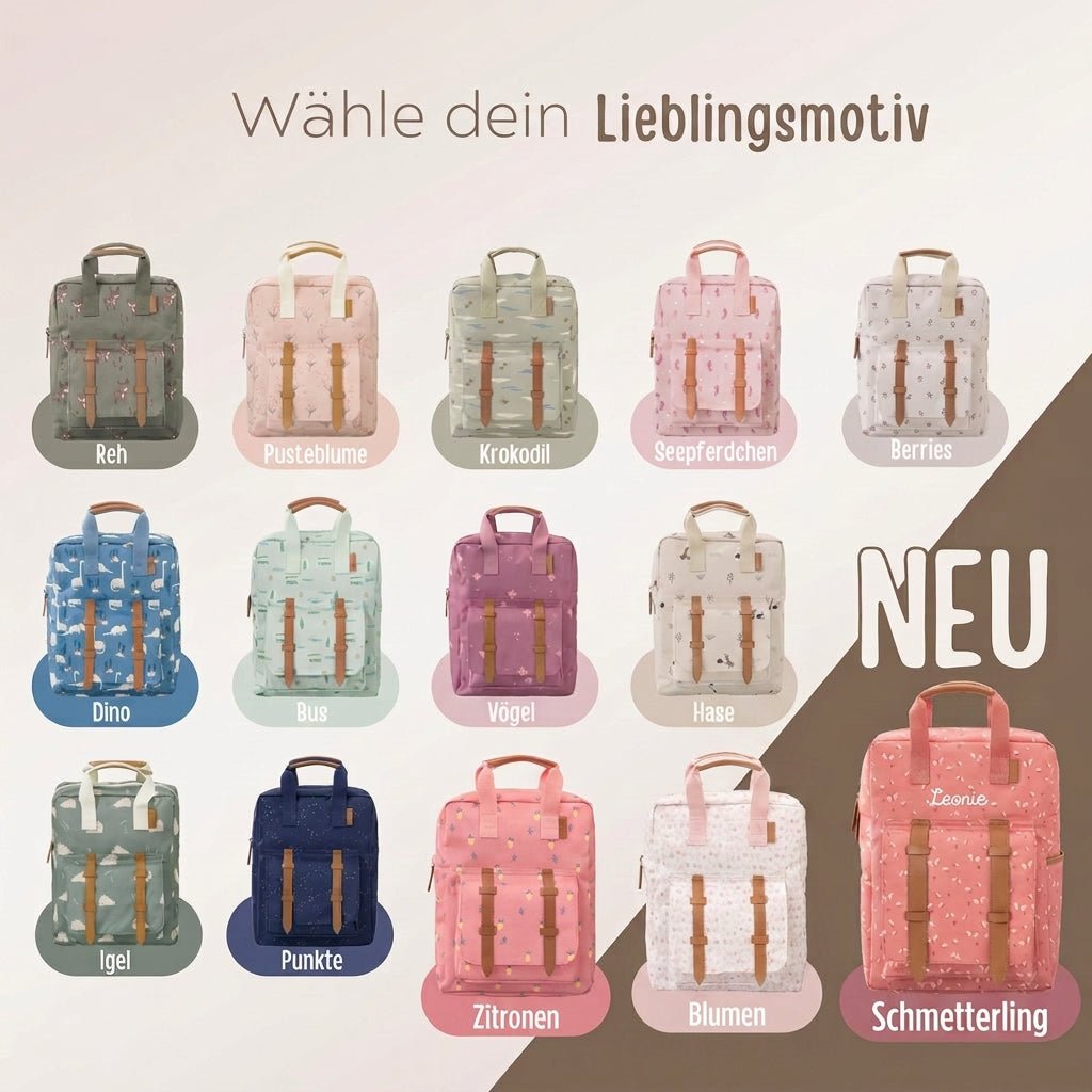FRESK Kindergartenrucksack personalisiert - wunderwunsch