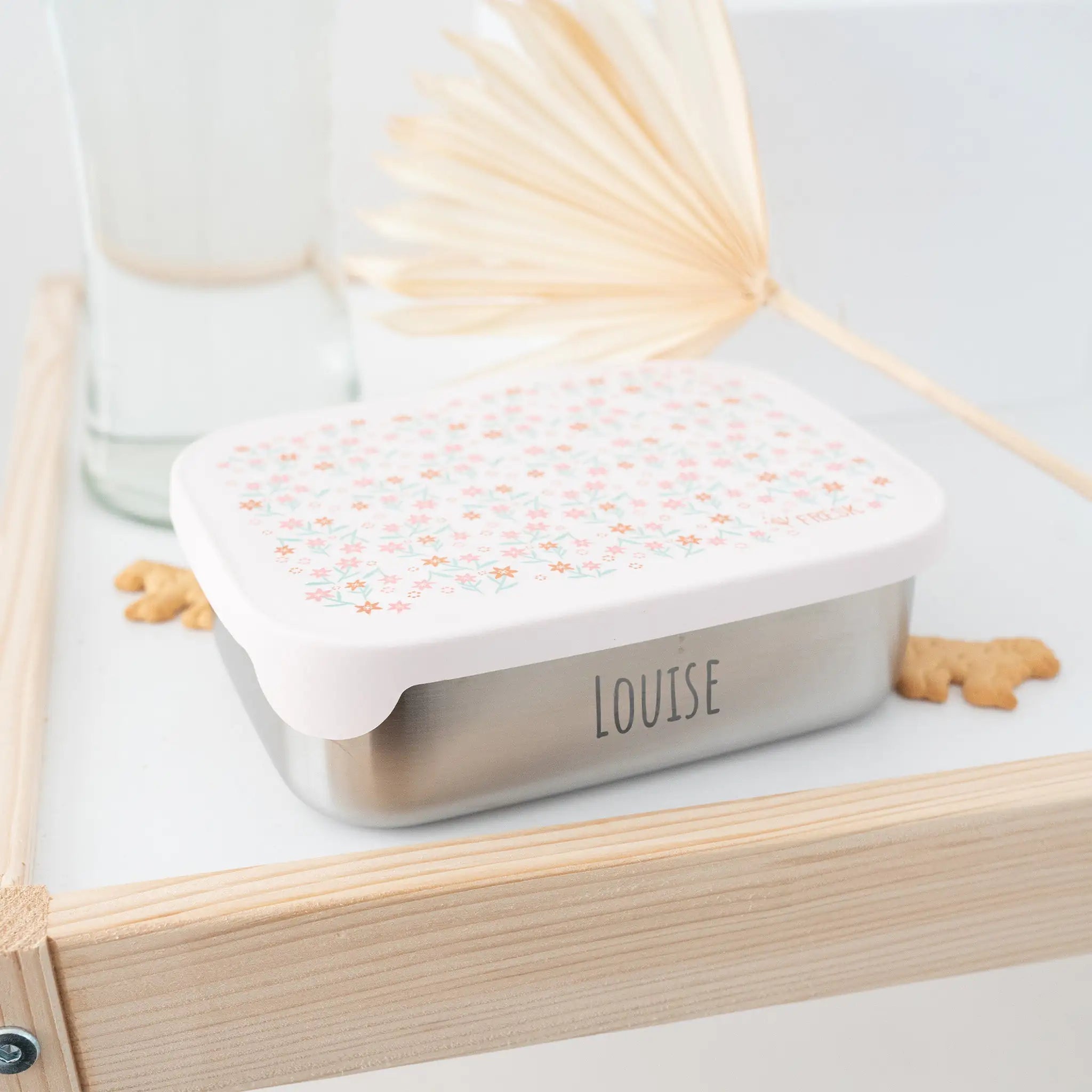 FRESK Lunchbox Edelstahl - personalisierbar - wunderwunsch