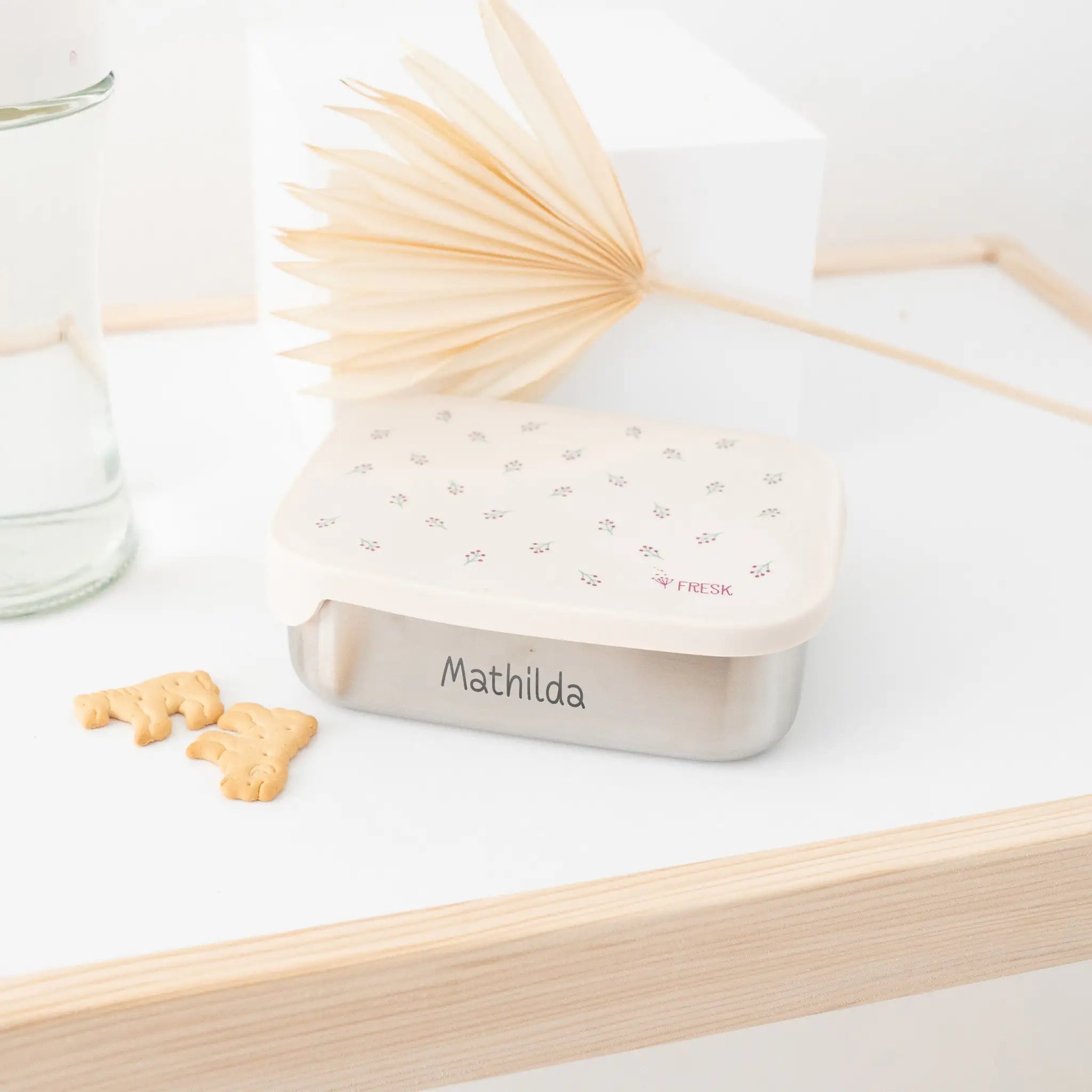 FRESK Lunchbox Edelstahl - personalisierbar - wunderwunsch