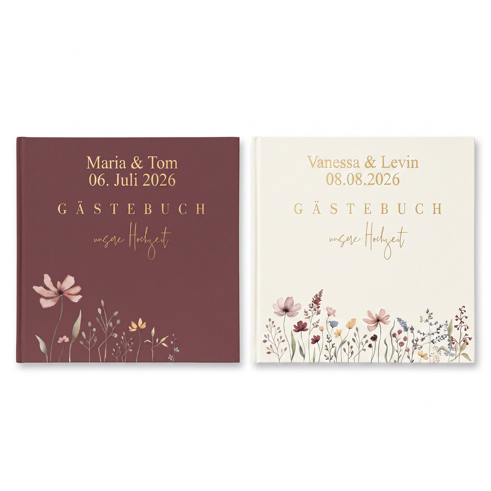 Gästebuch "Unsere Hochzeit" personalisiert