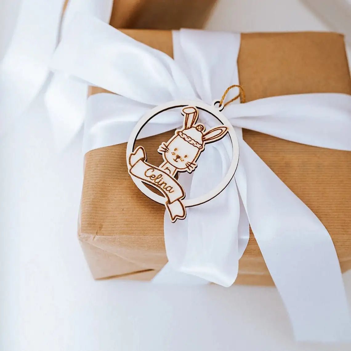 Geschenkanhänger "Tiere" personalisiert - wunderwunsch