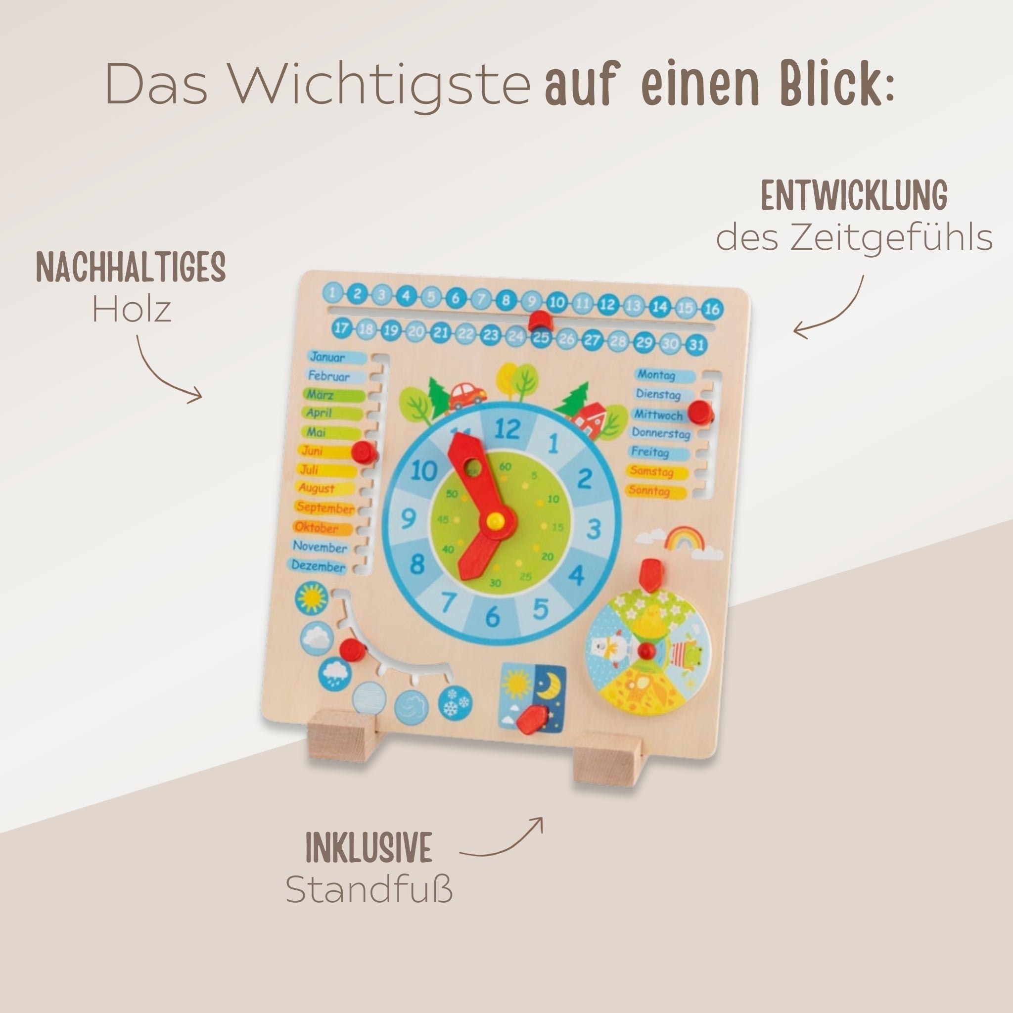 GOKI Jahresuhr personalisiert - wunderwunsch