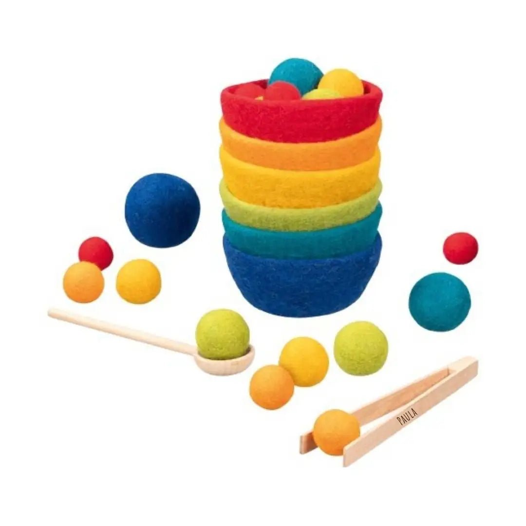 GOKI Montessori Farbsortierspiel personalisierbar - wunderwunsch