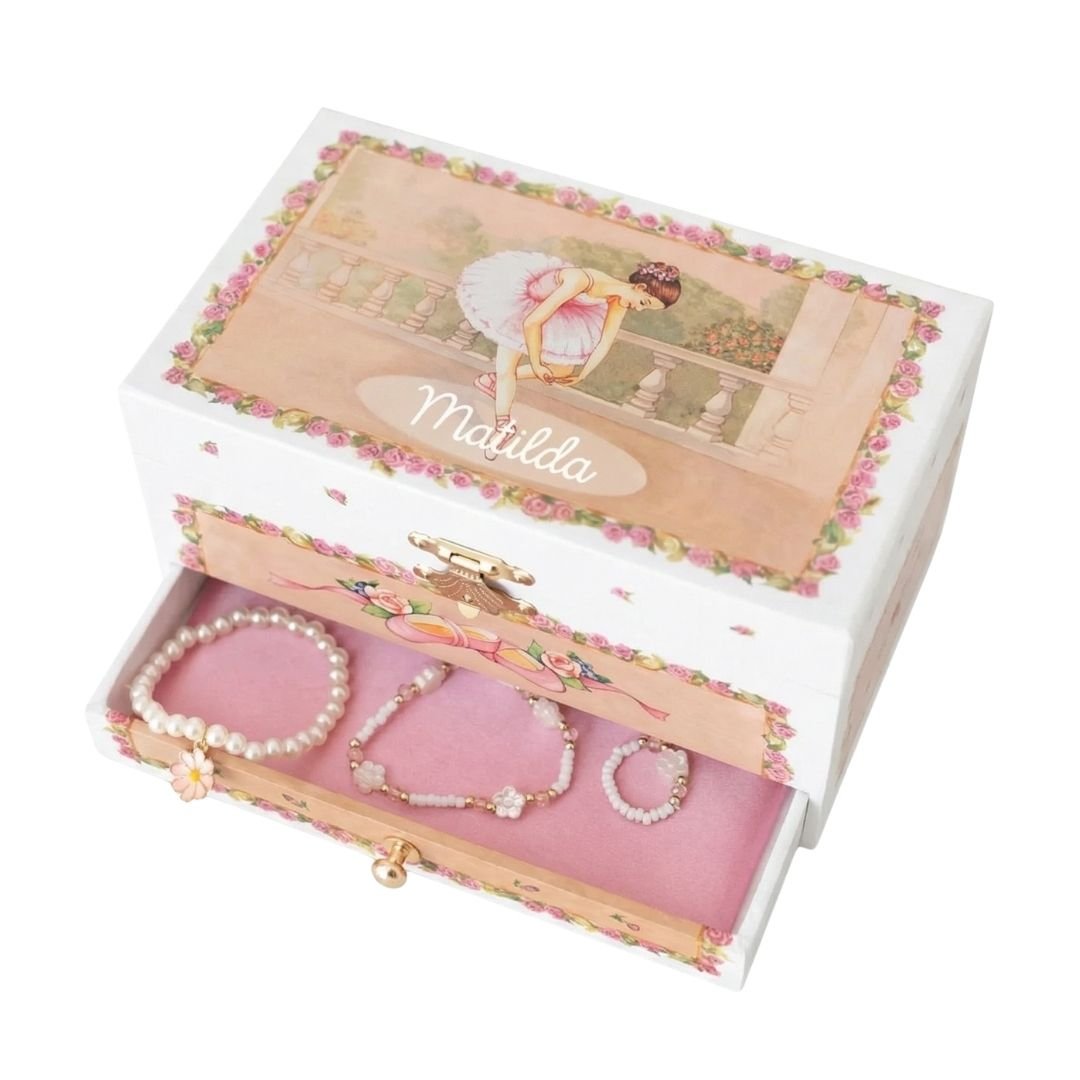 GOKI Schmuckkästchen Ballerina personalisierbar - wunderwunsch
