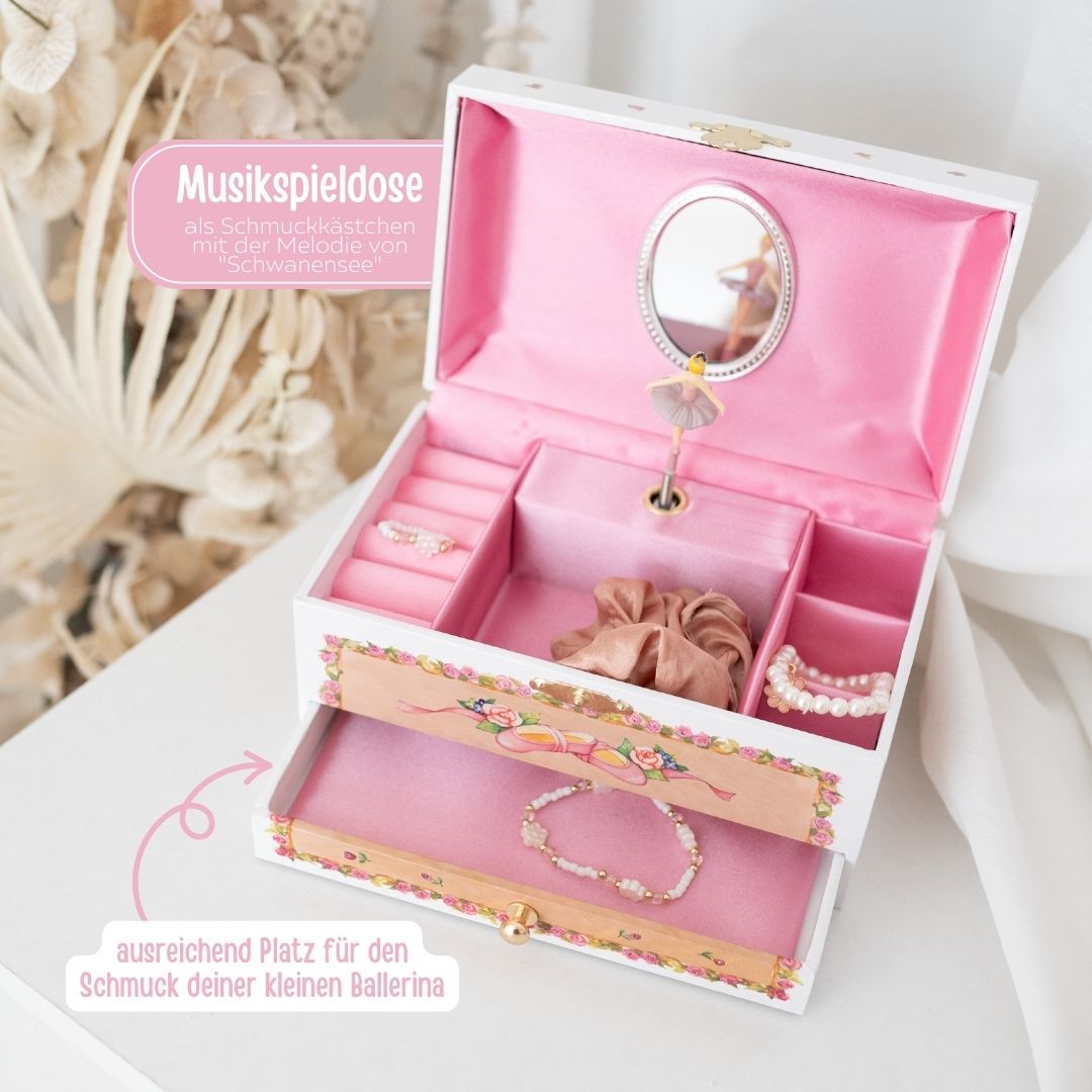 GOKI Schmuckkästchen Ballerina personalisierbar - wunderwunsch