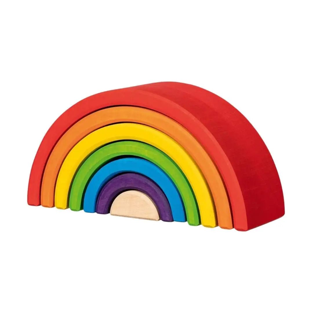 GOKI Stapelturm Regenbogen personalisierbar - wunderwunsch