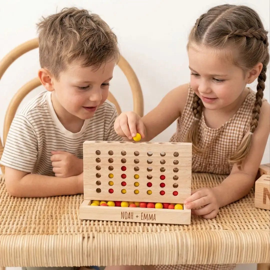 GOKI Vier gewinnt Spiel personalisierbar - wunderwunsch