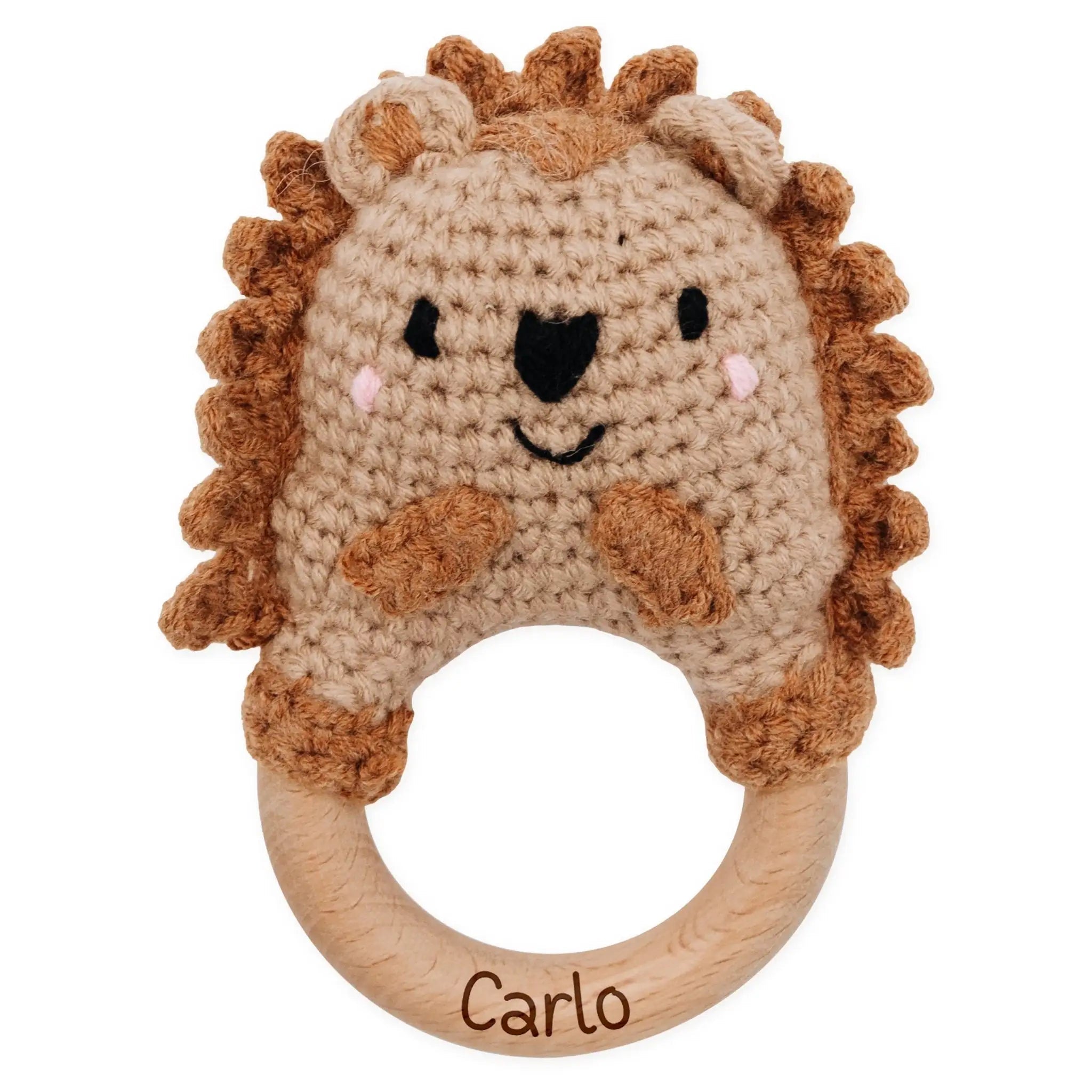 Greifling Igel personalisiert - wunderwunsch