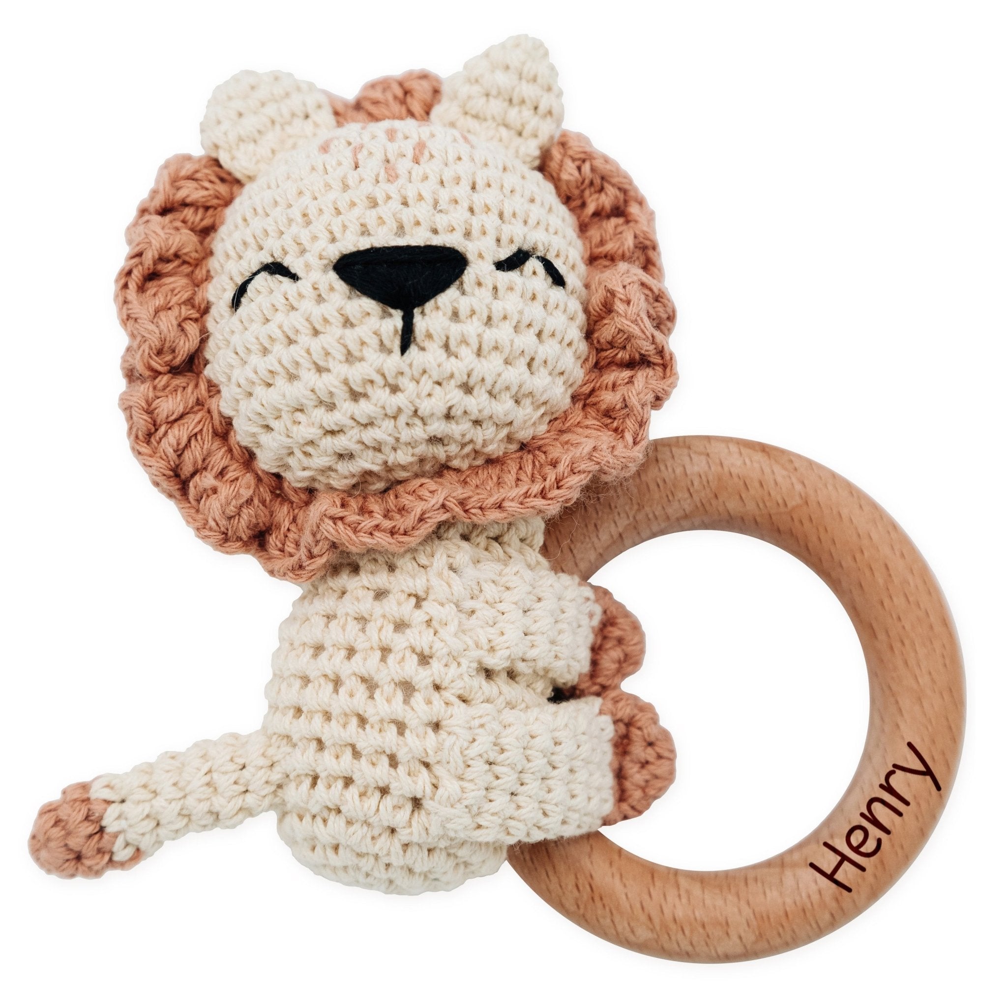 Greifling Löwe liegend personalisiert - wunderwunsch