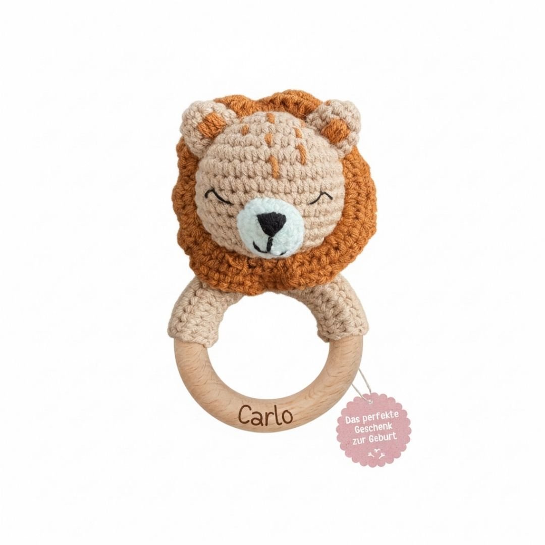 Greifling Löwe personalisiert - wunderwunsch