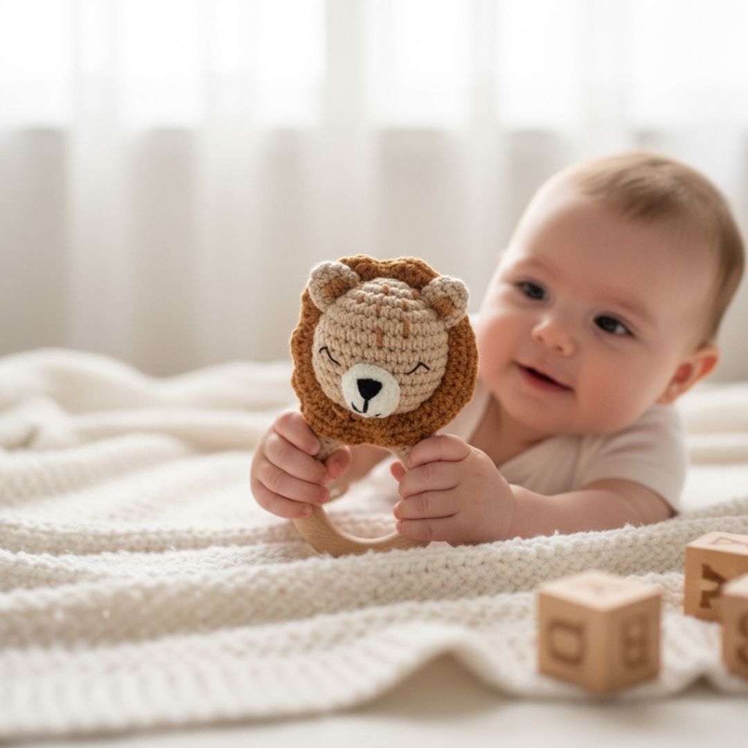Greifling Löwe personalisiert - wunderwunsch