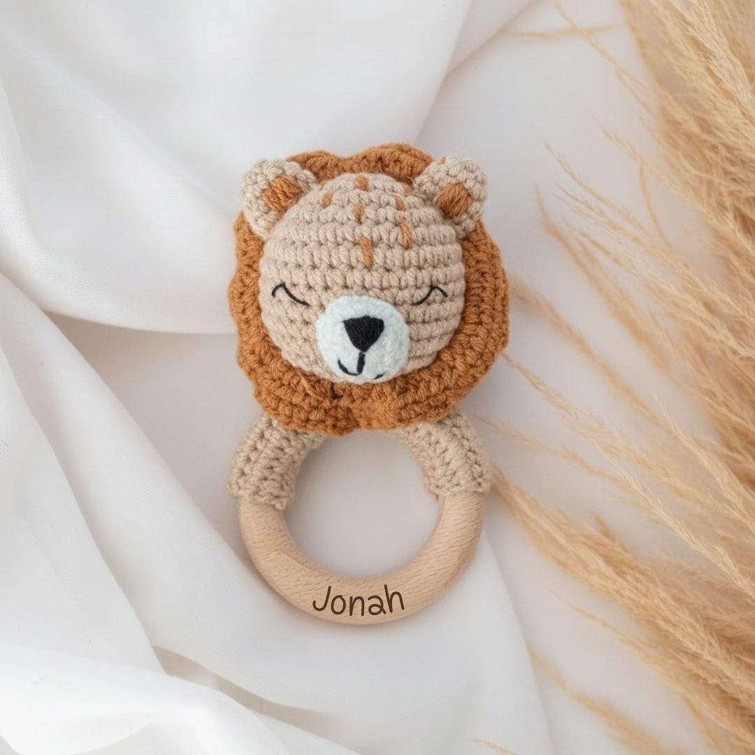 Greifling Löwe personalisiert - wunderwunsch