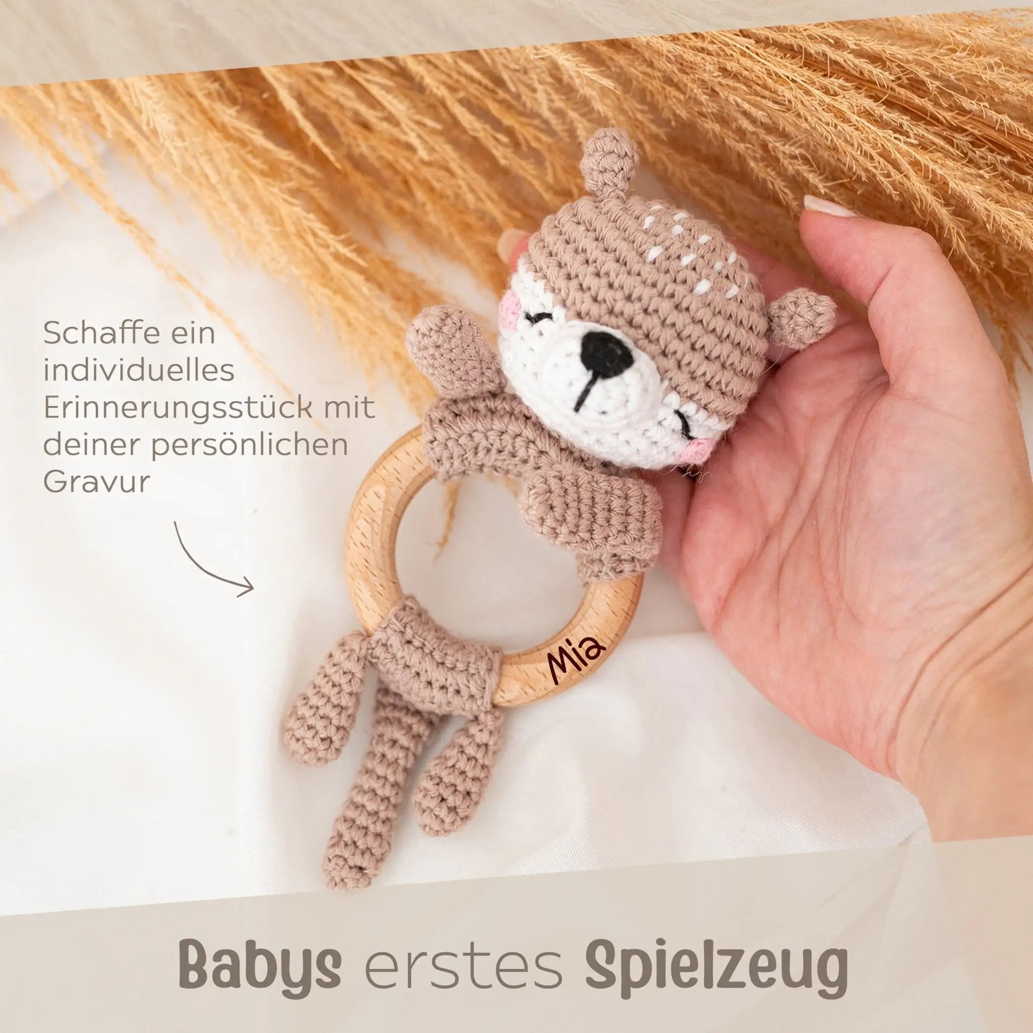 Greifling Otter personalisiert - wunderwunsch