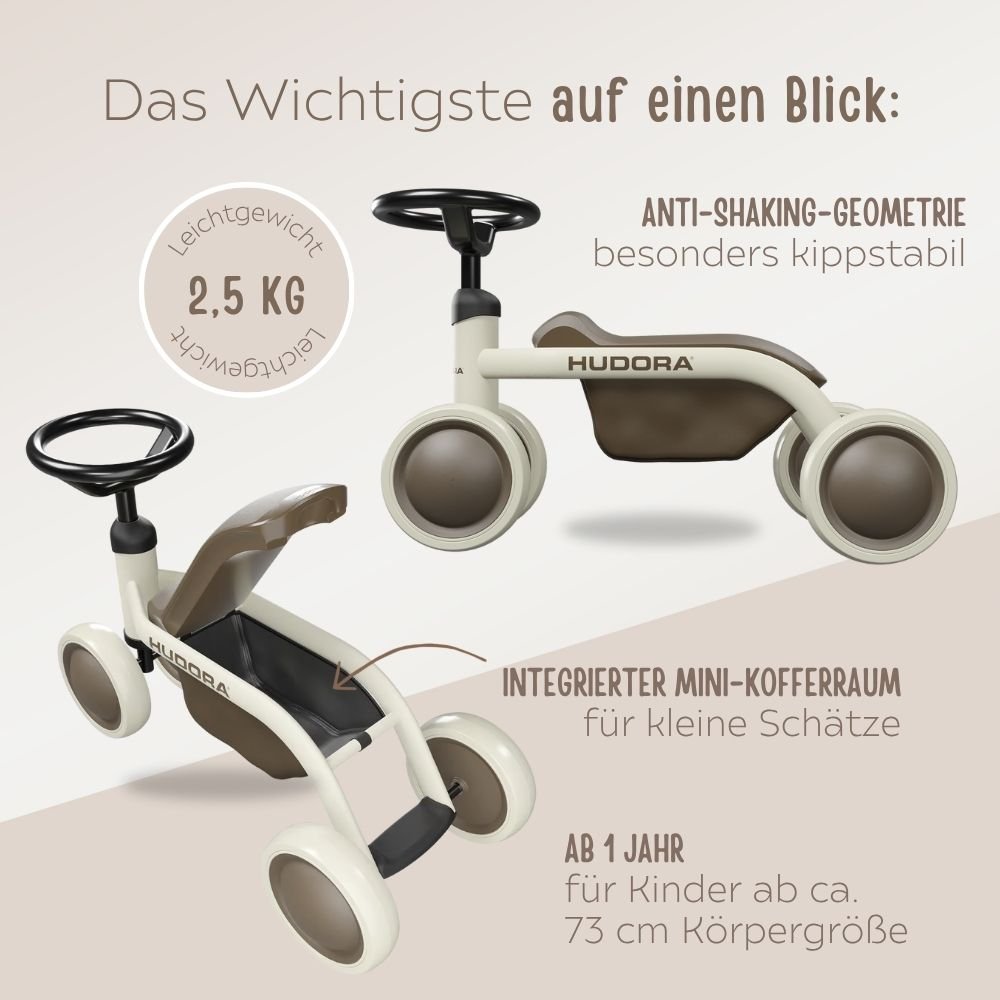 HUDORA Laufrad Steppy personalisierbar - wunderwunsch