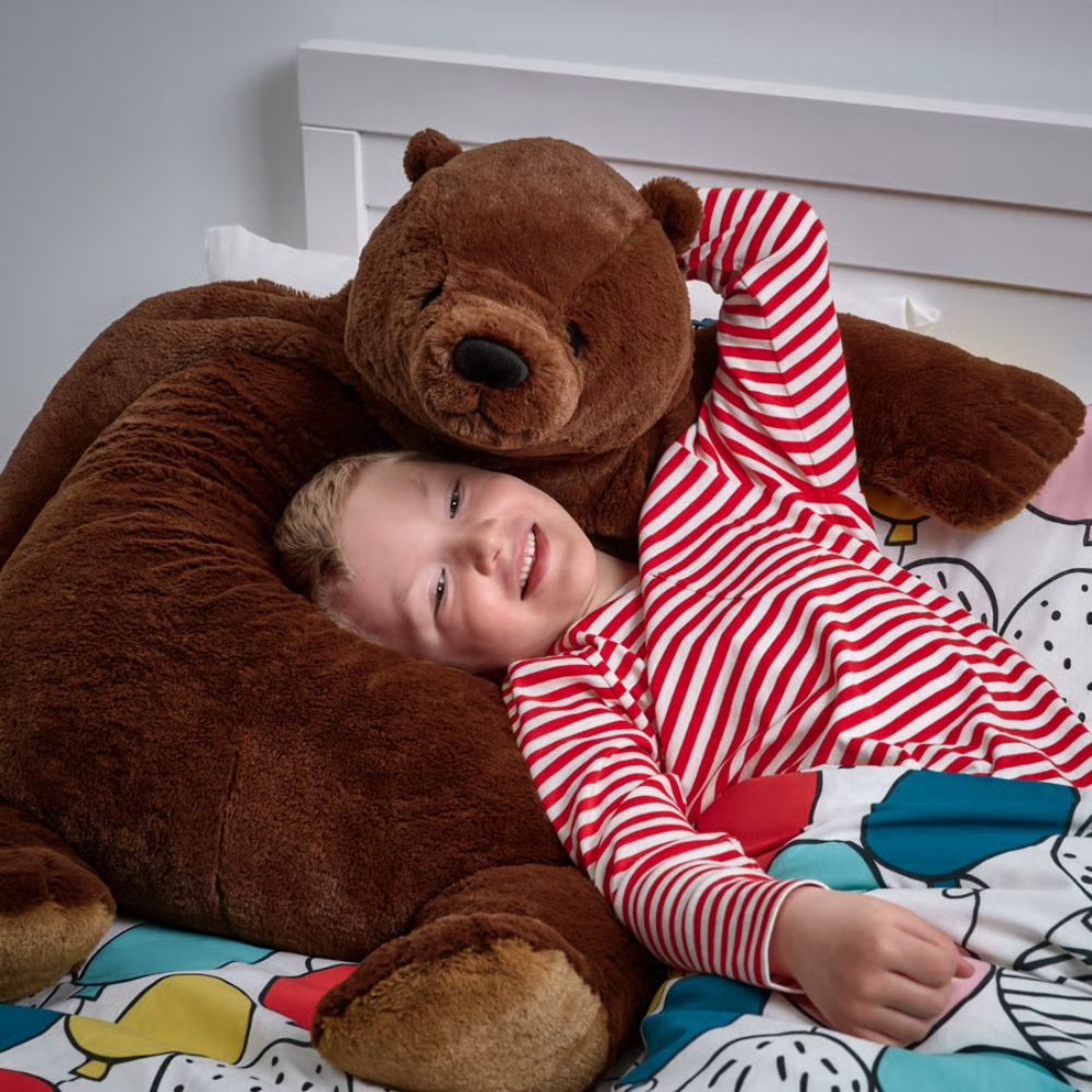 IKEA Kuscheltier personalisiert - Braunbär - wunderwunsch
