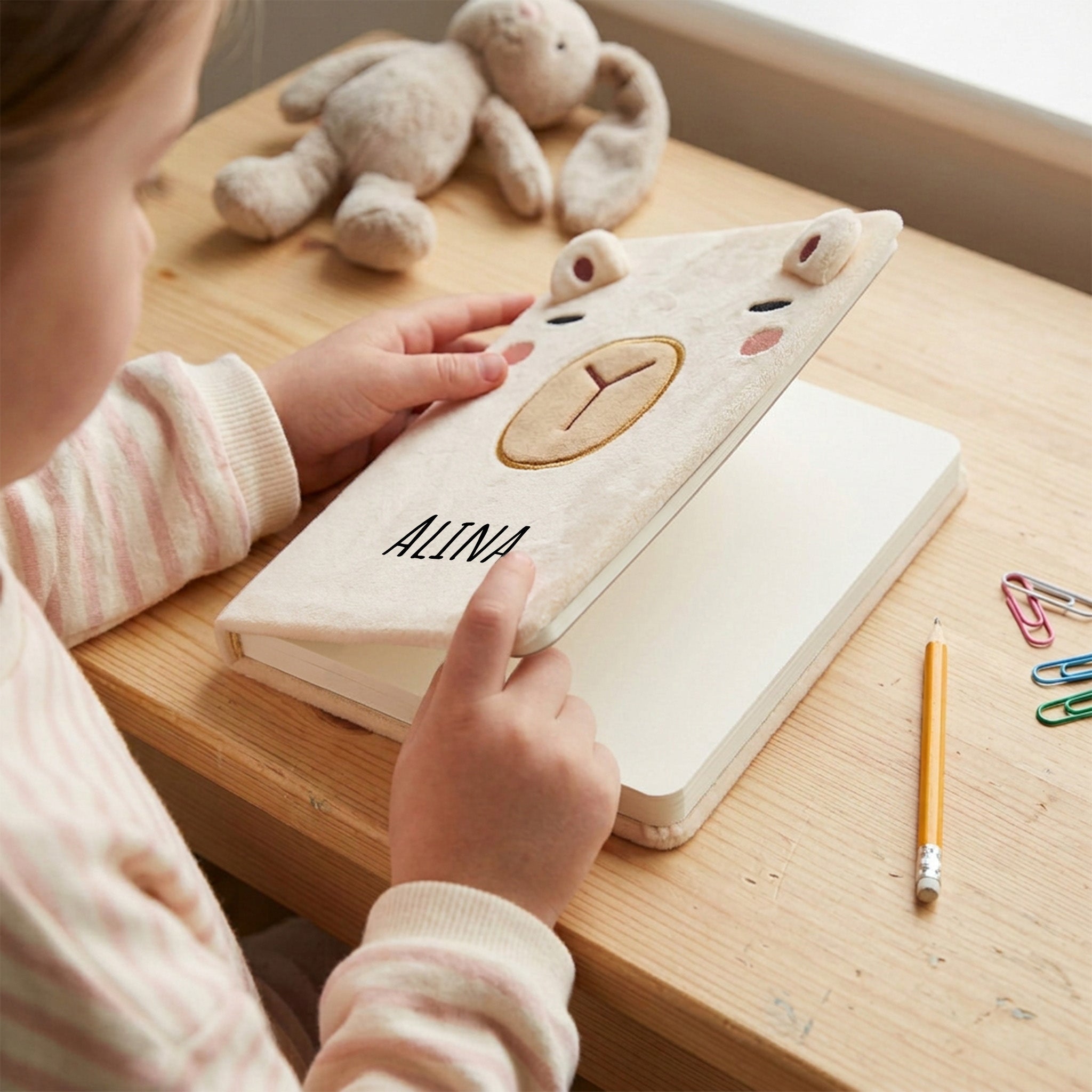 iTotal Notizbuch Capybara personalisierbar - wunderwunsch