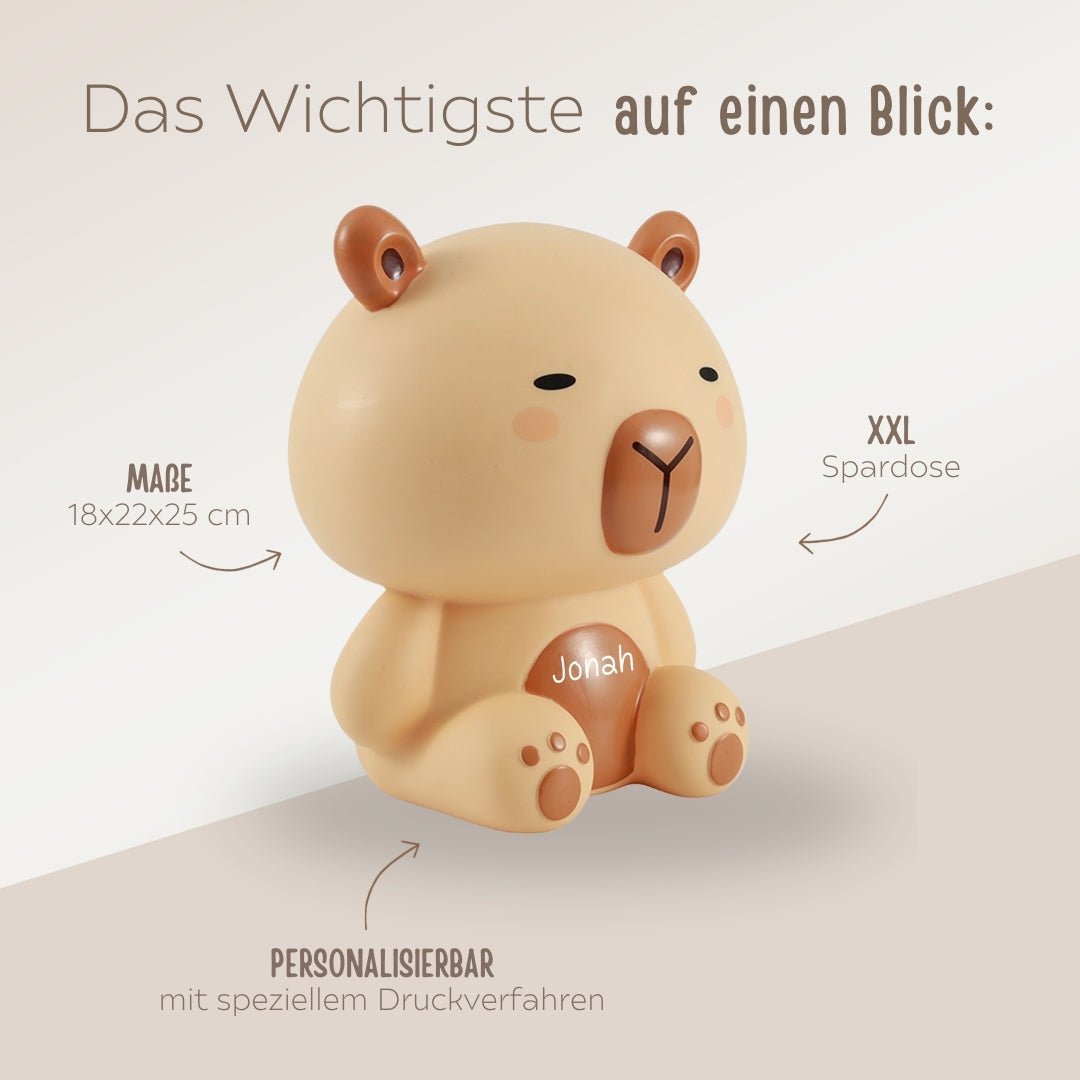 iTotal XXL Spardose Caybara - wunderwunsch