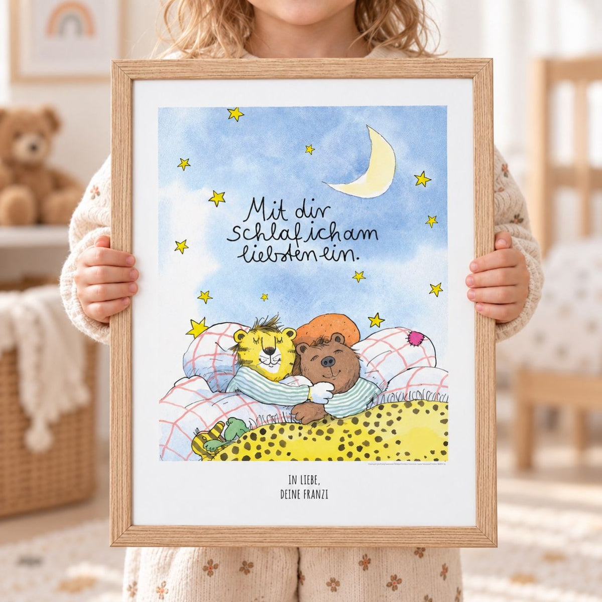 JANOSCH Poster - Schlaf Gut - wunderwunsch