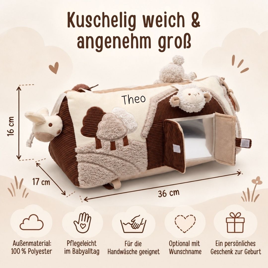 JOLLEIN Aktivitäten-Dreieck personalisiert - Schaf - wunderwunsch