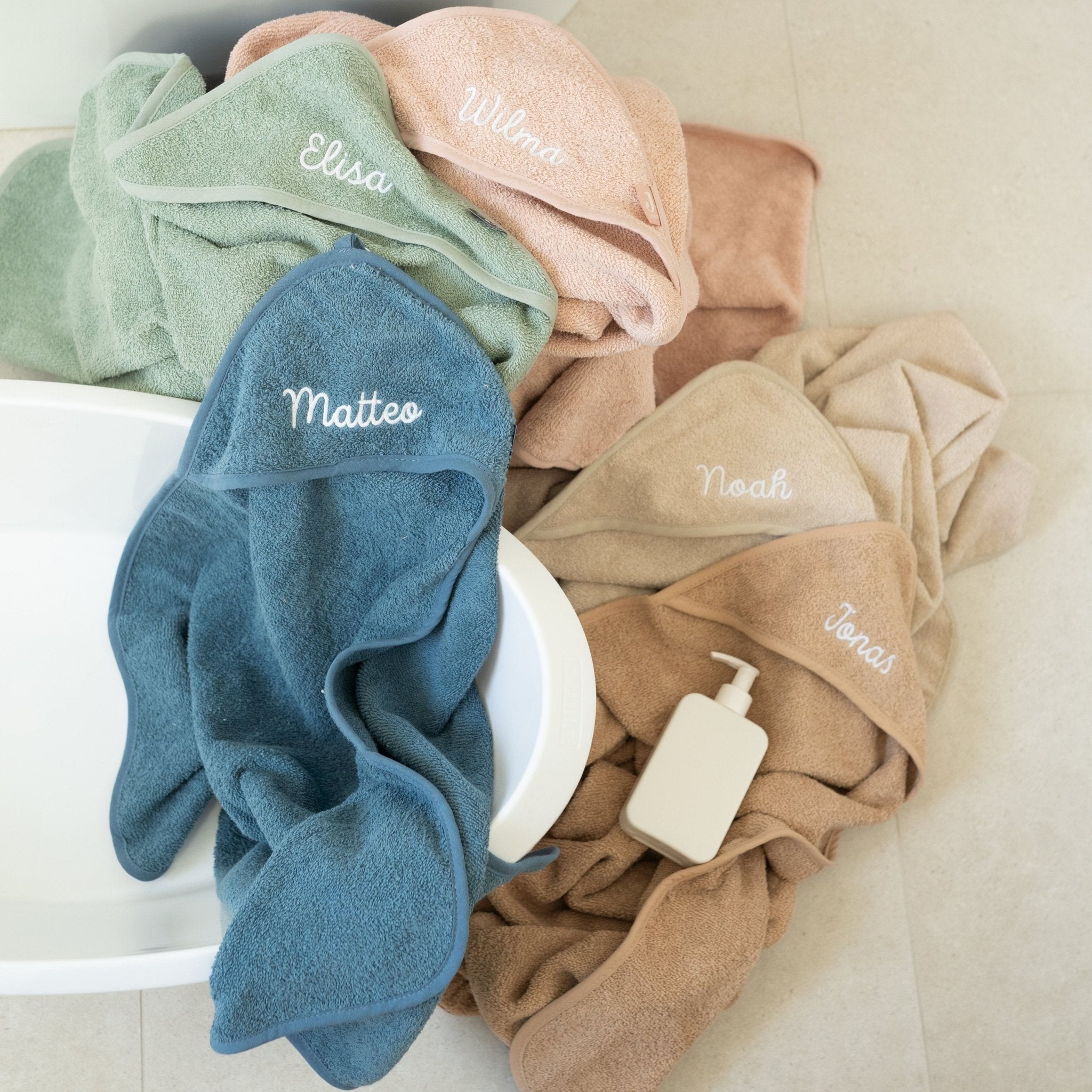 JOLLEIN Kapuzenhandtuch Frottee - wunderwunsch