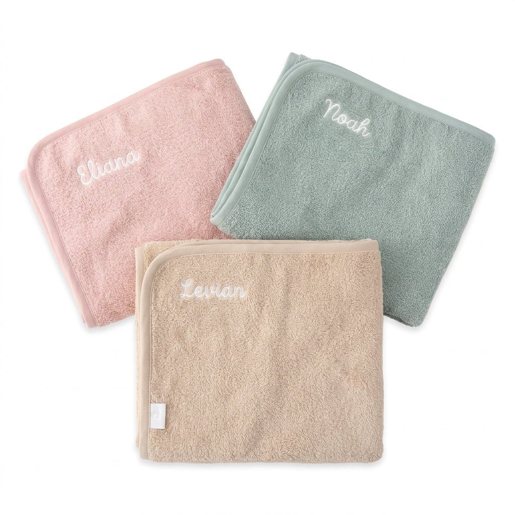 JOLLEIN Kinder Handtuch personalisiert 50x90 cm - wunderwunsch