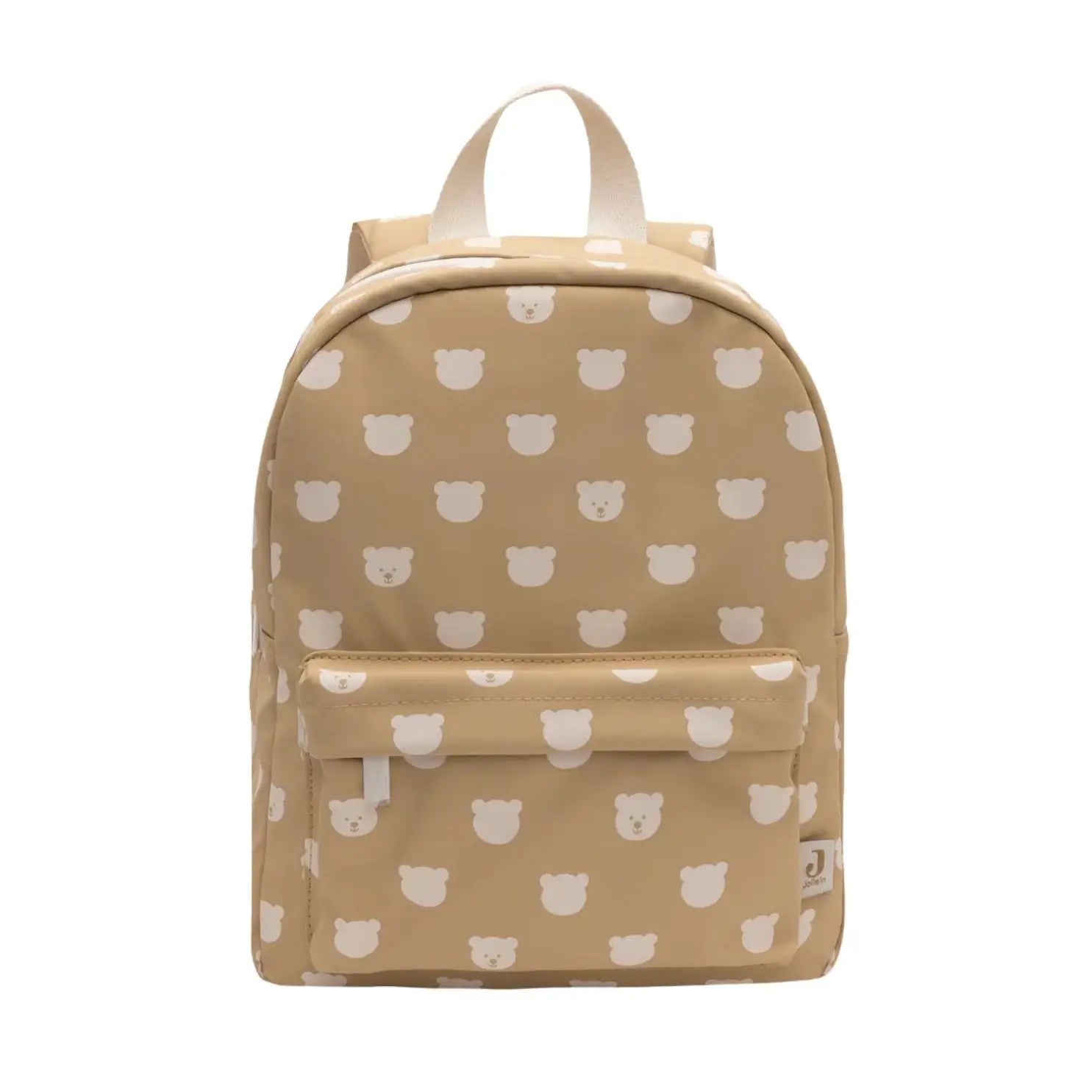 JOLLEIN Kinder Rucksack Bär Print personalisierbar - wunderwunsch