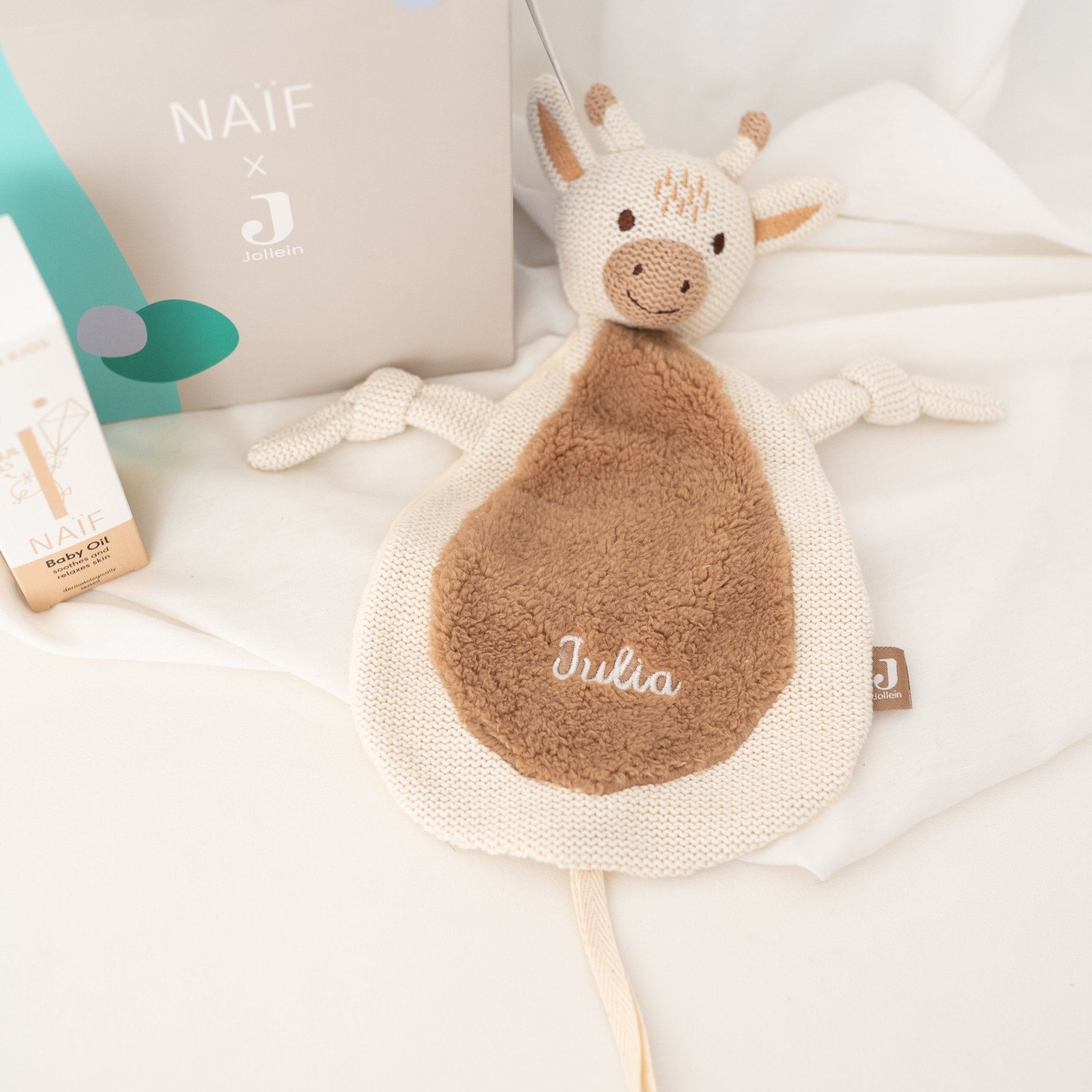 JOLLEIN Kleines Geschenkset - Jollein x Naïf "Time Together" - wunderwunsch